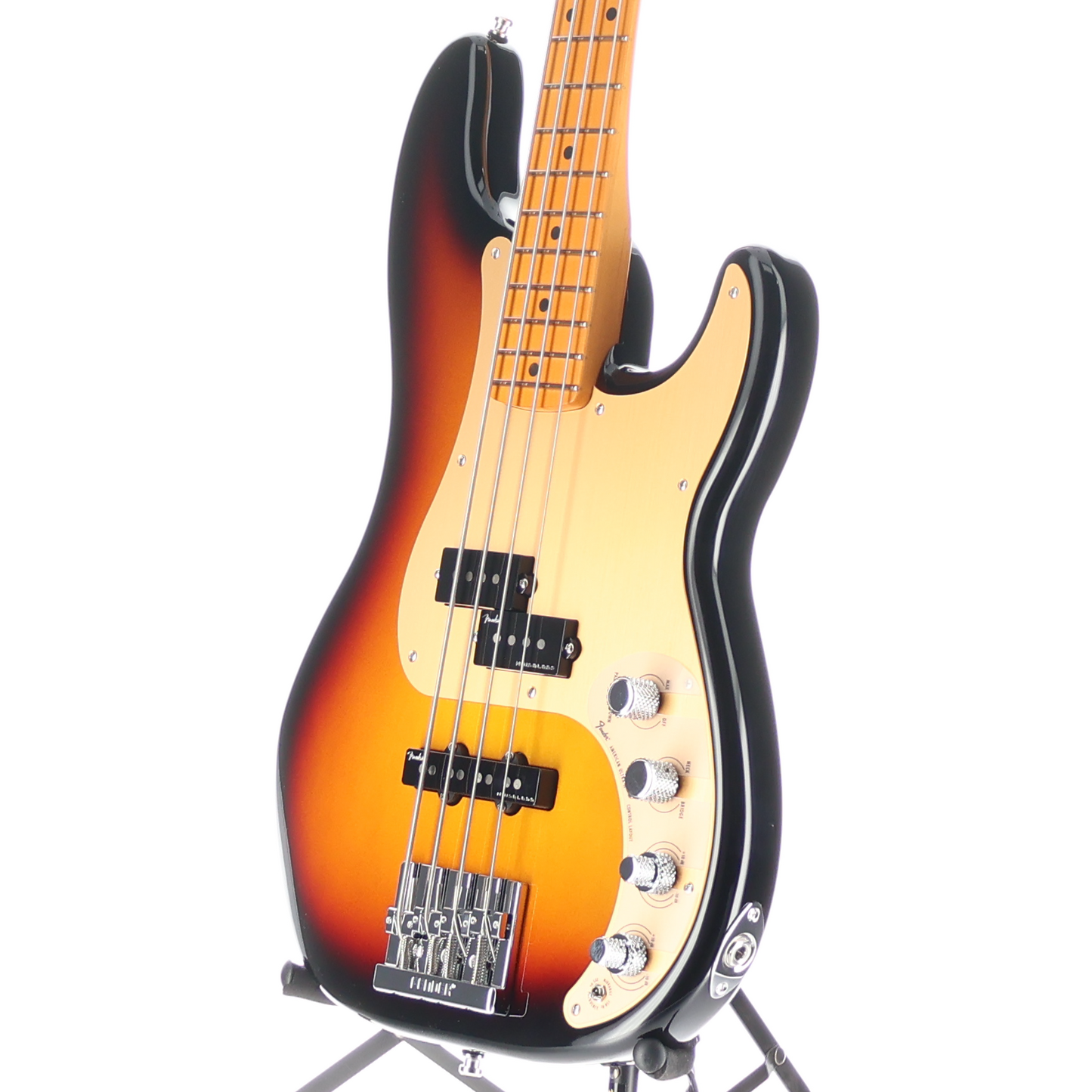 Fender American Ultra II Precision Bass, Maple Fingerboard, Ultraburst (H4) (25072)