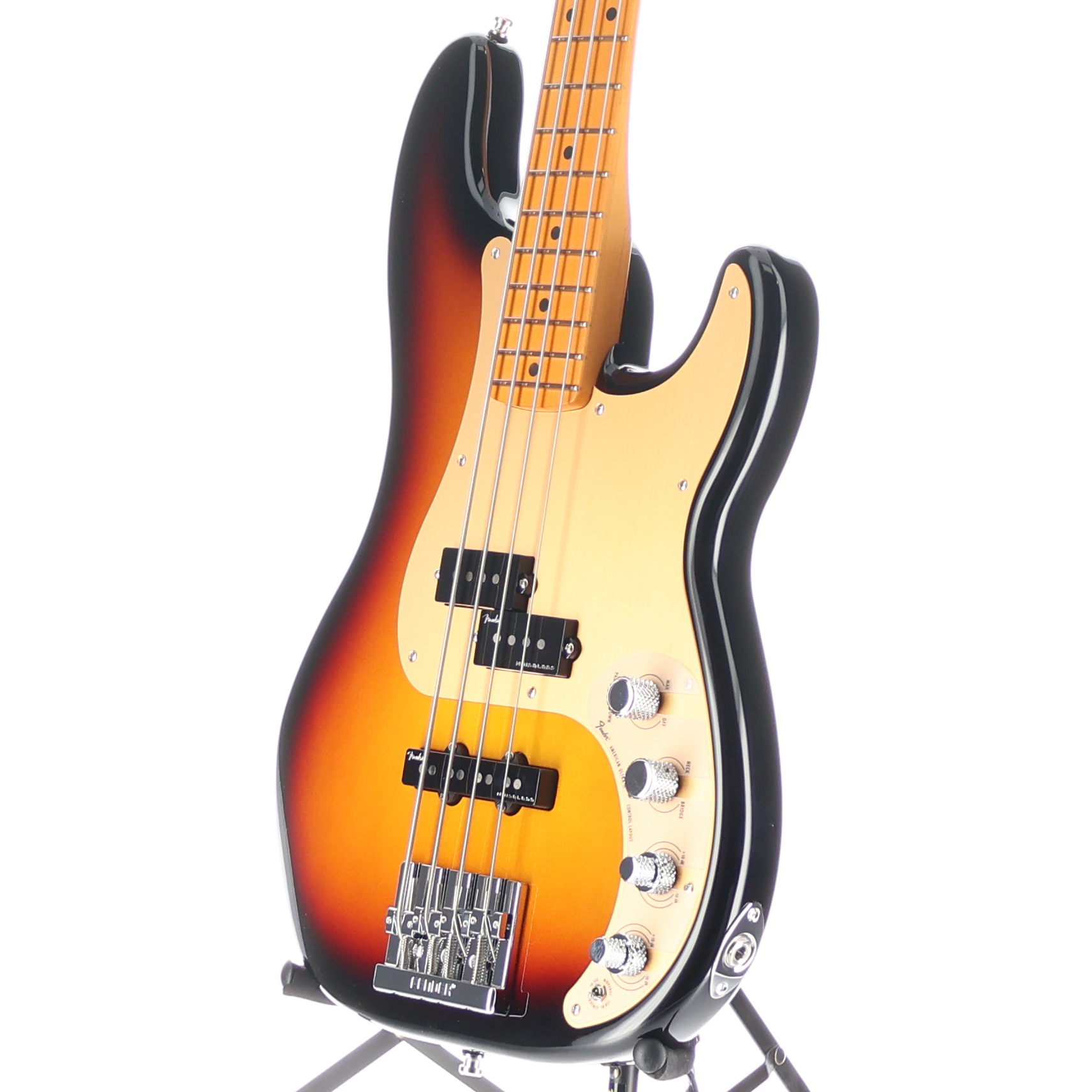 Fender American Ultra II Precision Bass, Maple Fingerboard, Ultraburst (H4) (25072)