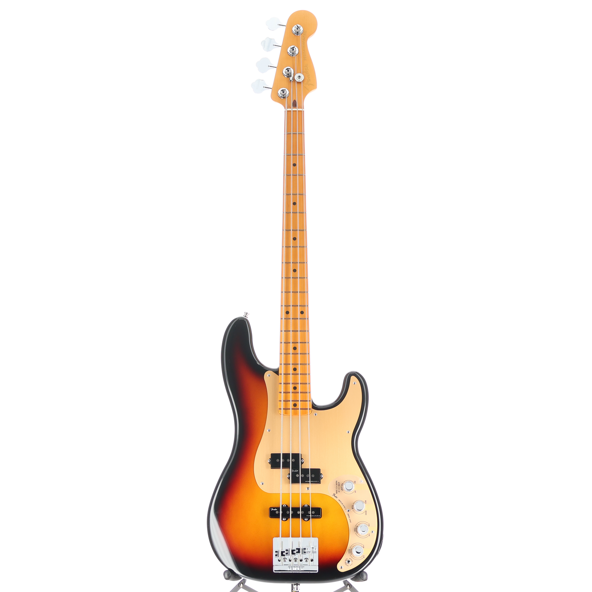 Fender American Ultra II Precision Bass, Maple Fingerboard, Ultraburst (H4) (25072)