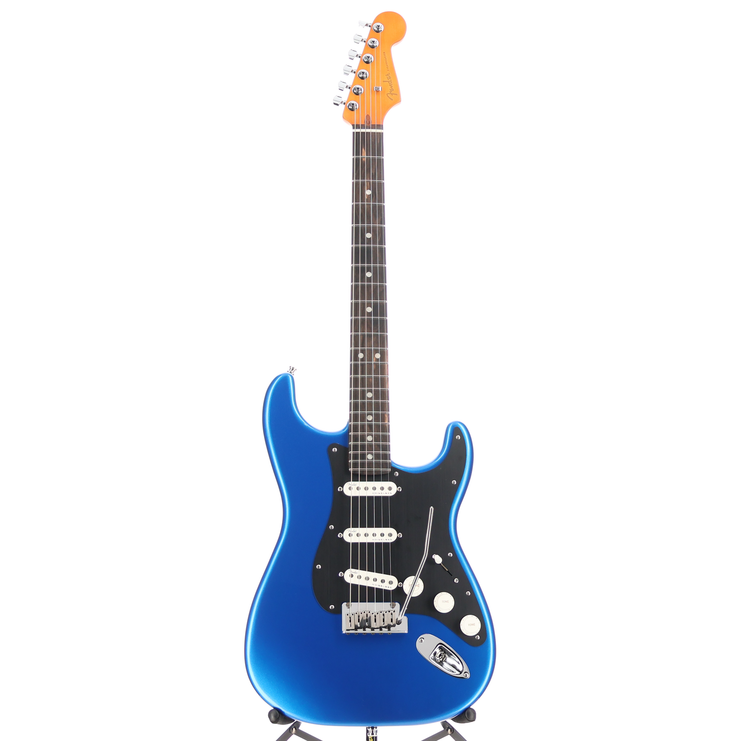 Fender American Ultra II Stratocaster, Ebony Fingerboard, Noble Blue (RC2) (20559)