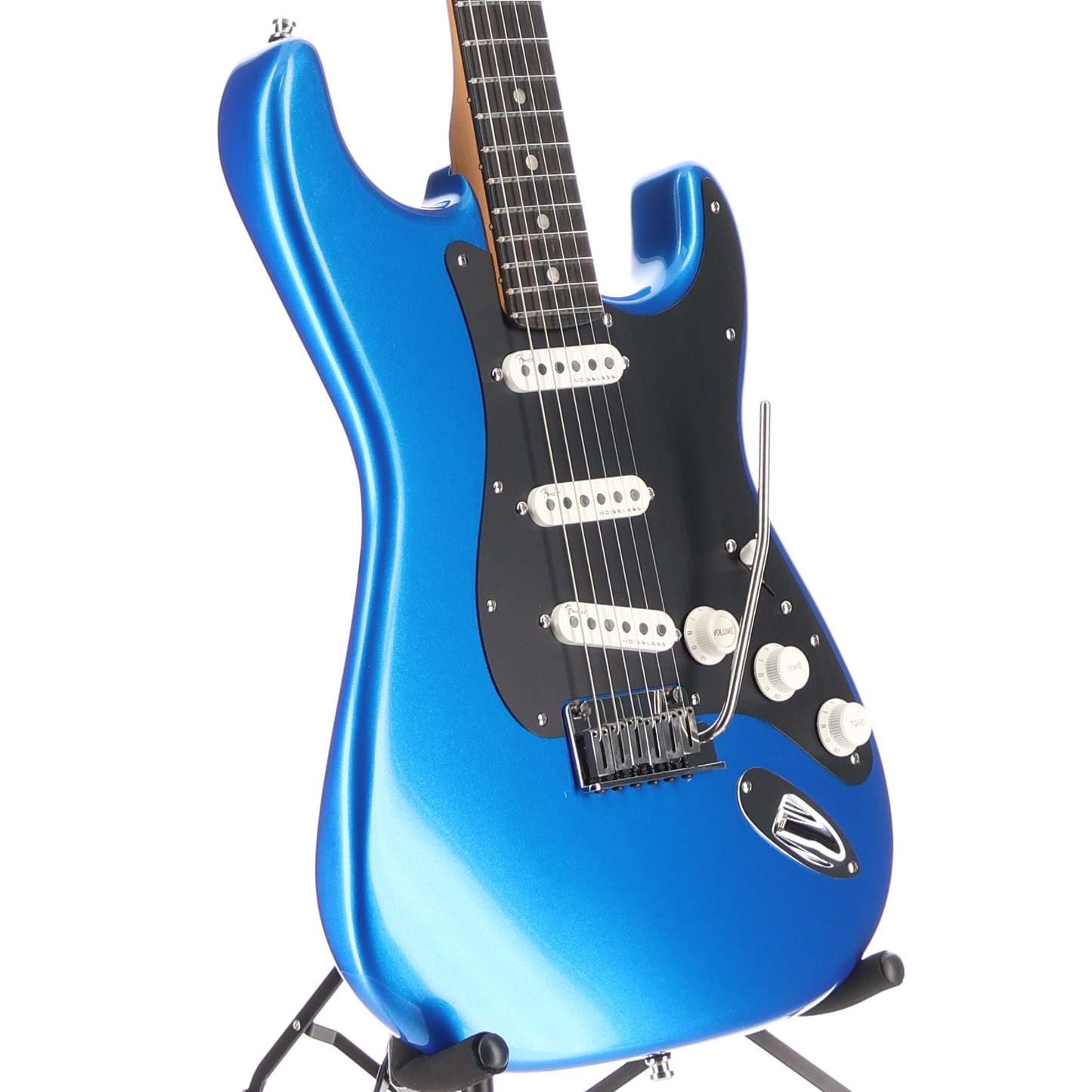 Fender American Ultra II Stratocaster, Ebony Fingerboard, Noble Blue (RC2) (25701)