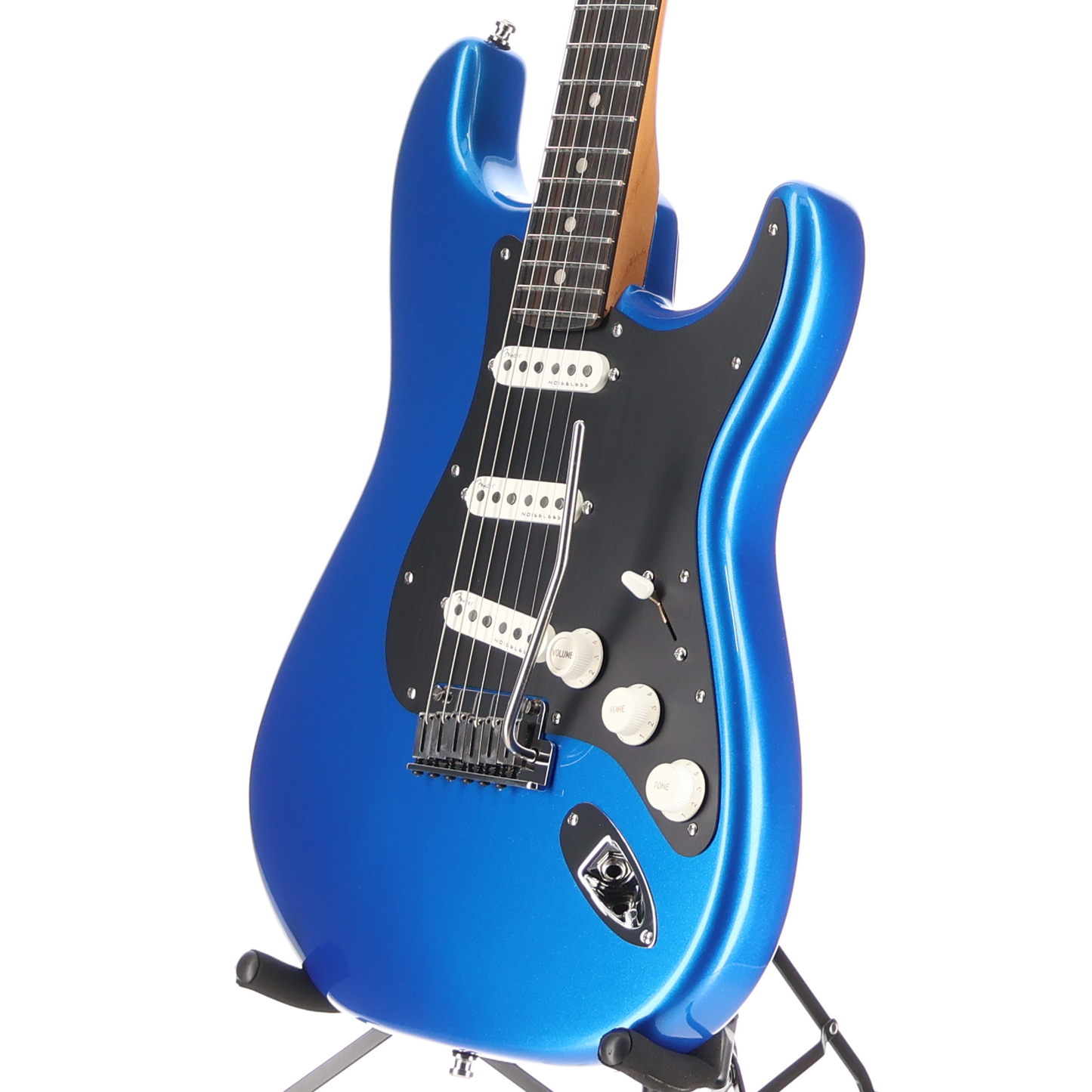 Fender American Ultra II Stratocaster, Ebony Fingerboard, Noble Blue (RC2) (25701)
