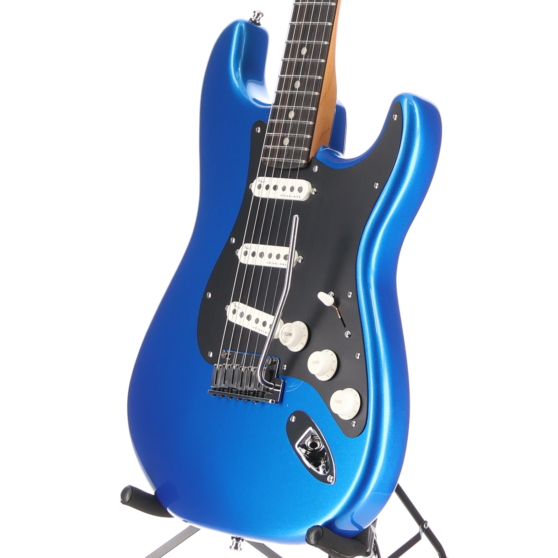 Fender American Ultra II Stratocaster, Ebony Fingerboard, Noble Blue (RC2) (25701)