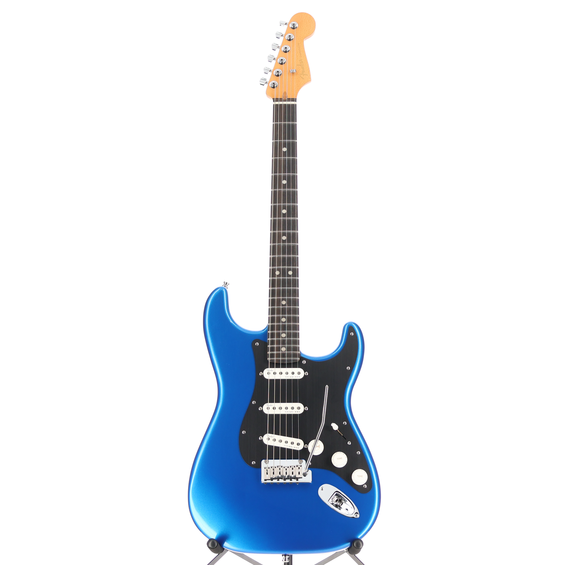 Fender American Ultra II Stratocaster, Ebony Fingerboard, Noble Blue (RC2) (25701)