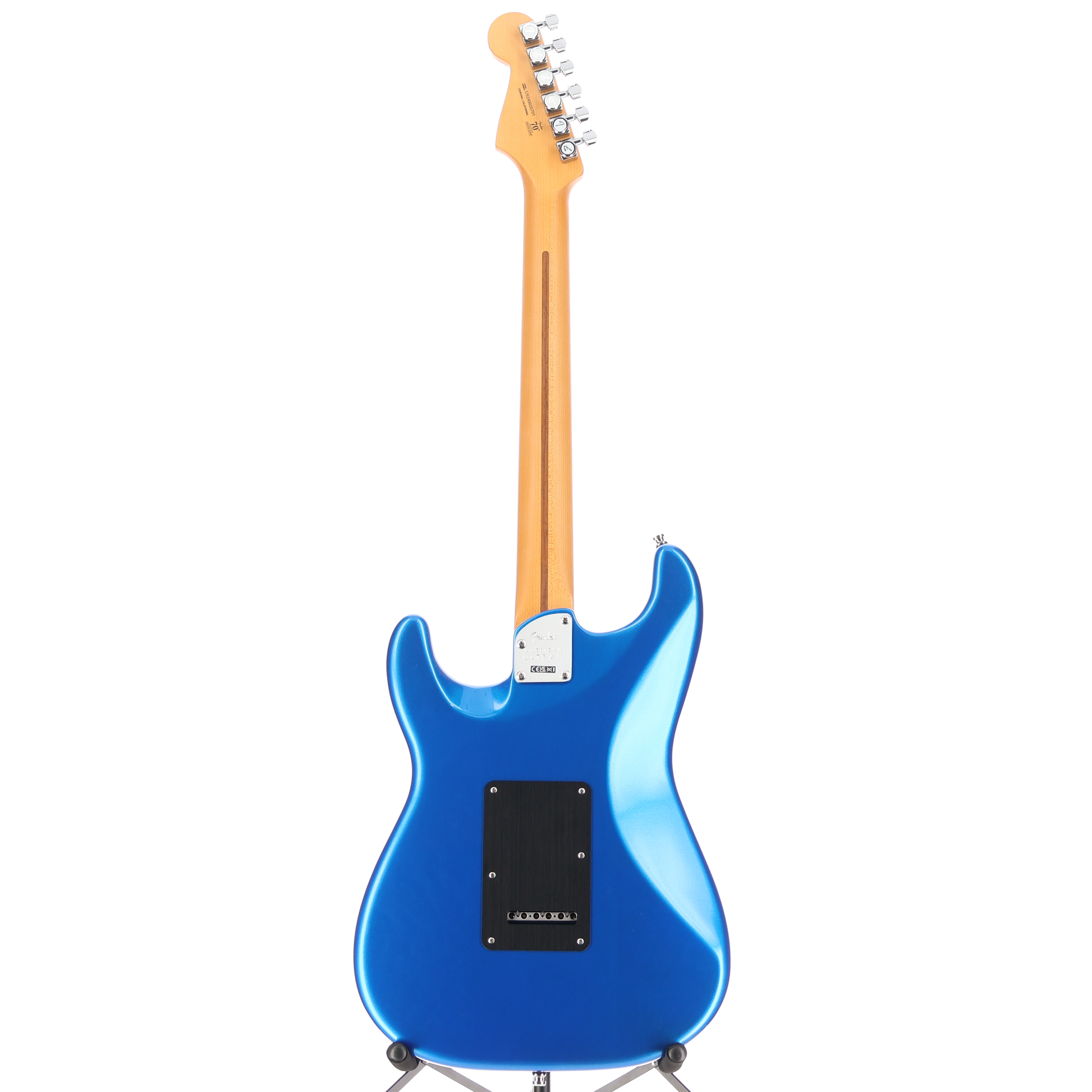 Fender American Ultra II Stratocaster, Ebony Fingerboard, Noble Blue (RC2) (25701)