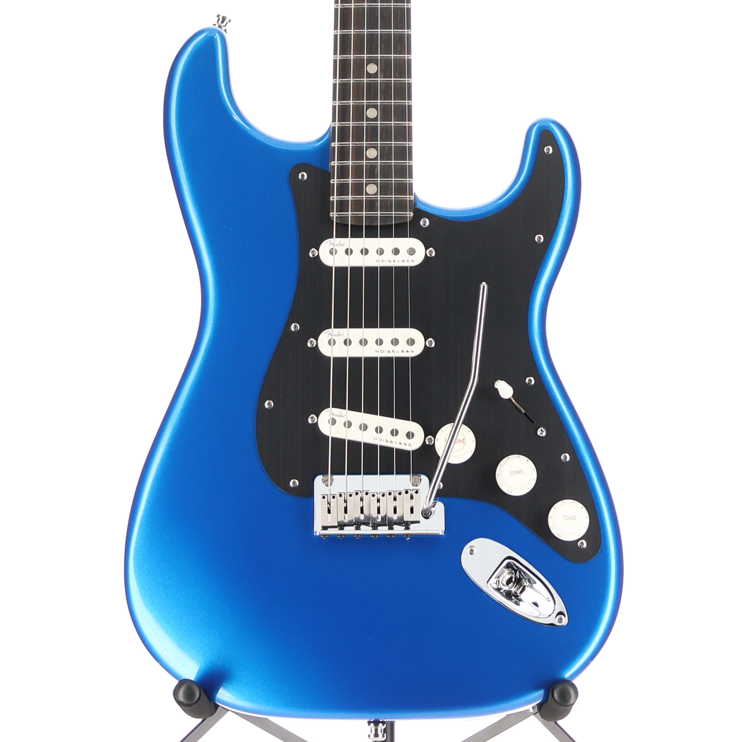 Fender American Ultra II Stratocaster, Ebony Fingerboard, Noble Blue (RC2) (25701)