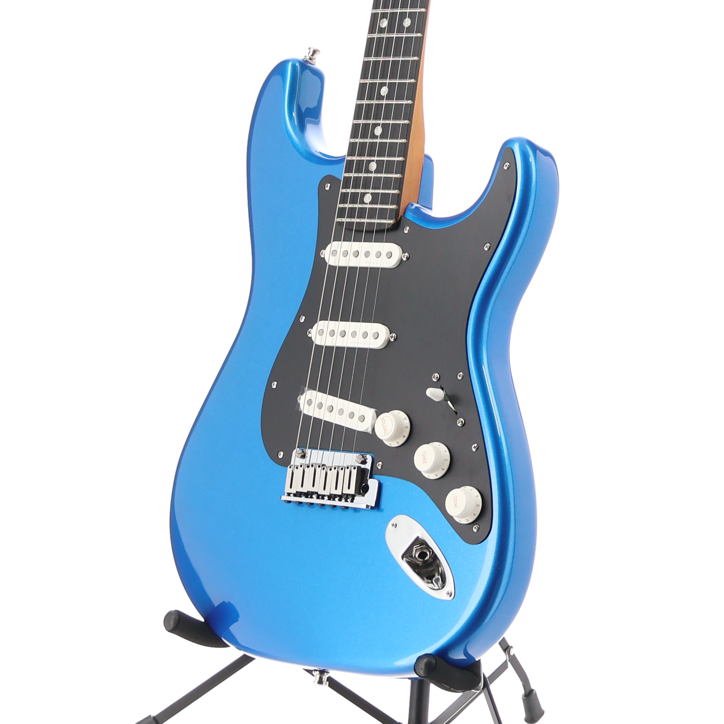Fender American Ultra II Stratocaster, Ebony Fingerboard, Noble Blue (S1) (22861)