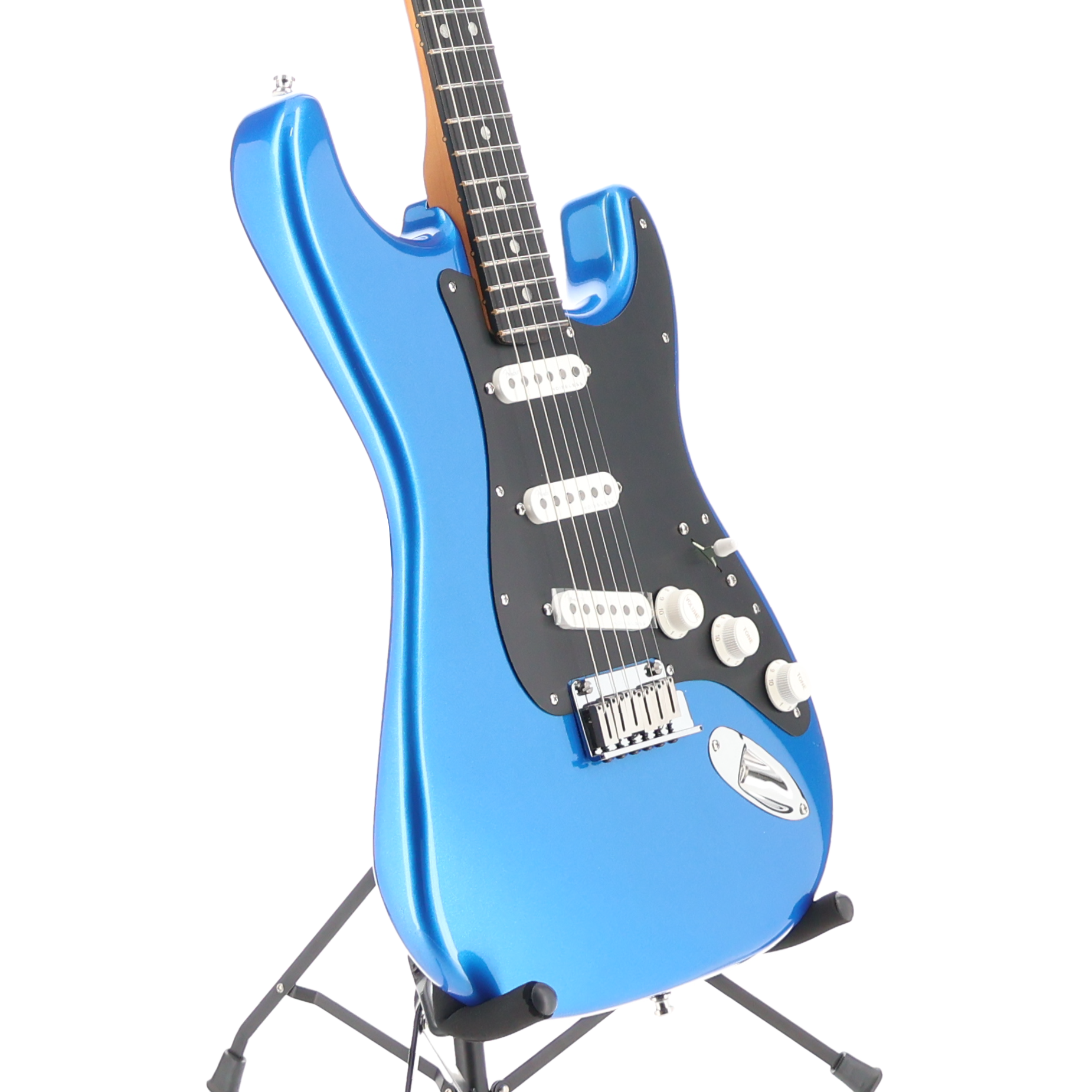 Fender American Ultra II Stratocaster, Ebony Fingerboard, Noble Blue (S1) (22861)