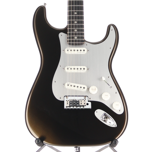 Fender American Ultra II Stratocaster, Ebony Fingerboard, Texas Tea (8C) (38375)