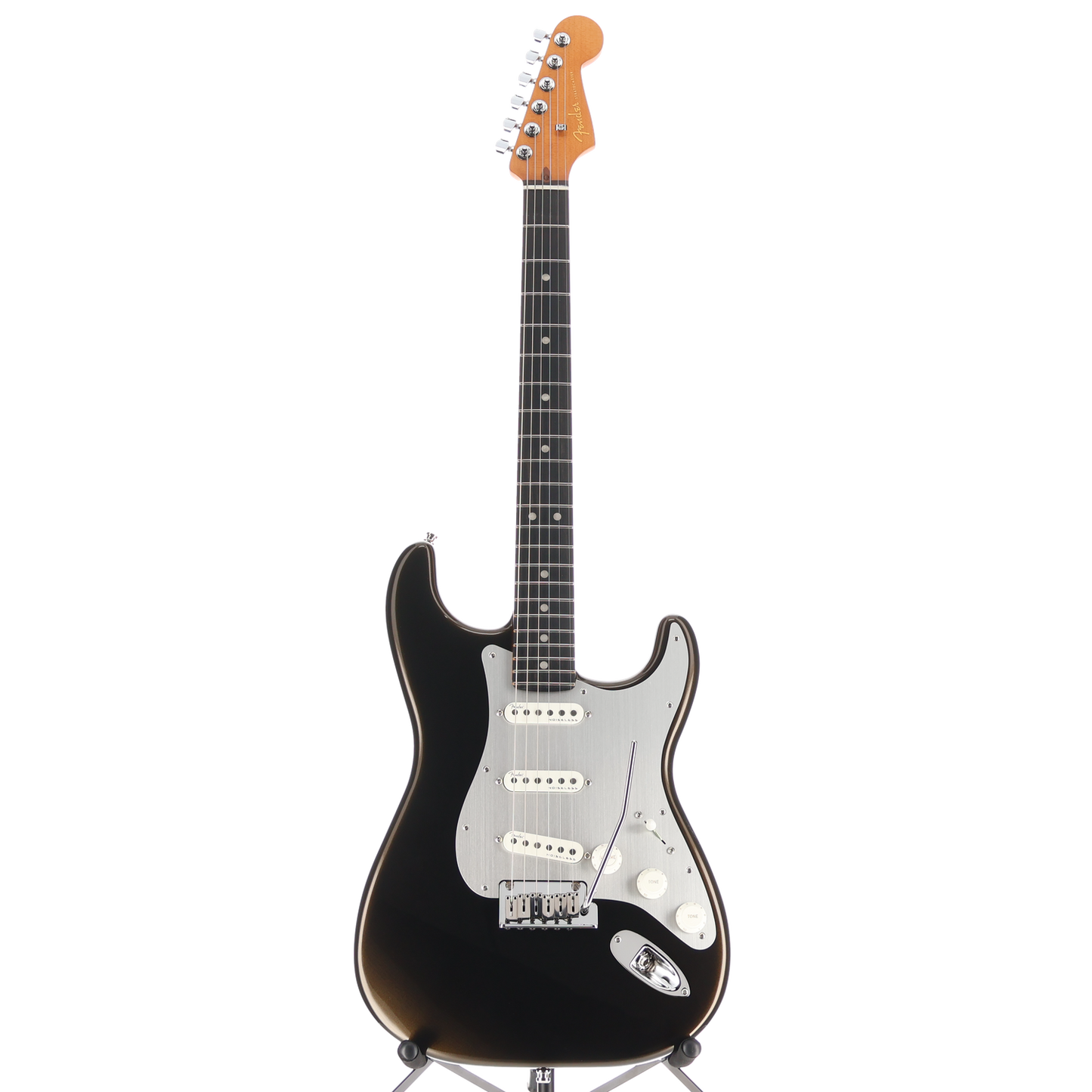 Fender American Ultra II Stratocaster, Ebony Fingerboard, Texas Tea (RC4) (37478)