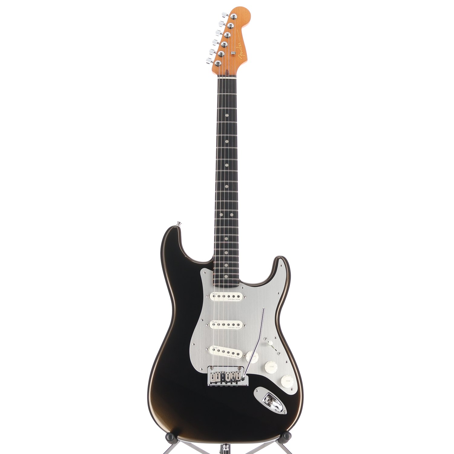 Fender American Ultra II Stratocaster, Ebony Fingerboard, Texas Tea (RC4) (37478)
