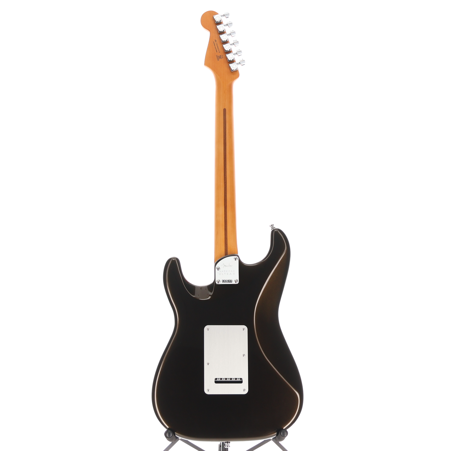 Fender American Ultra II Stratocaster, Ebony Fingerboard, Texas Tea (RC4) (37478)