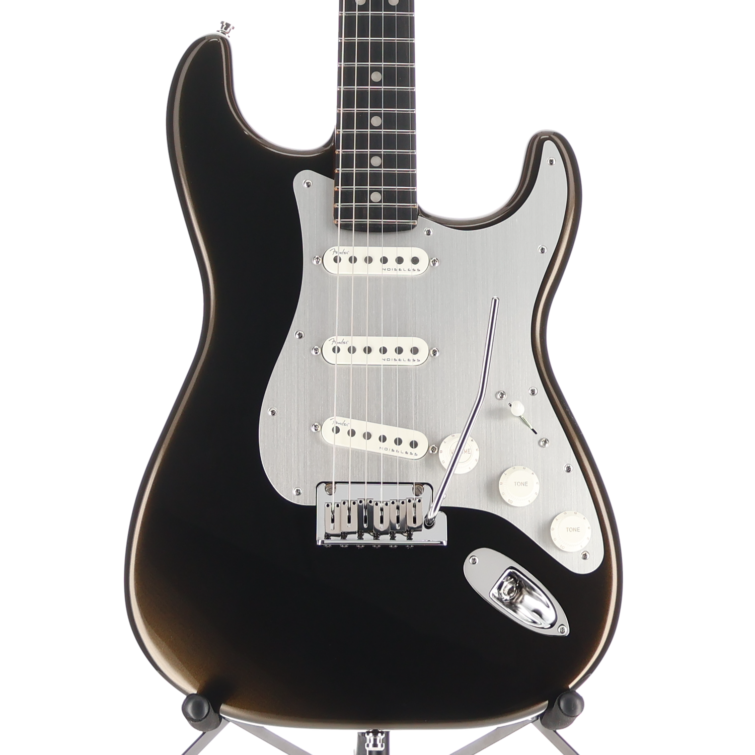 Fender American Ultra II Stratocaster, Ebony Fingerboard, Texas Tea (RC4) (37478)
