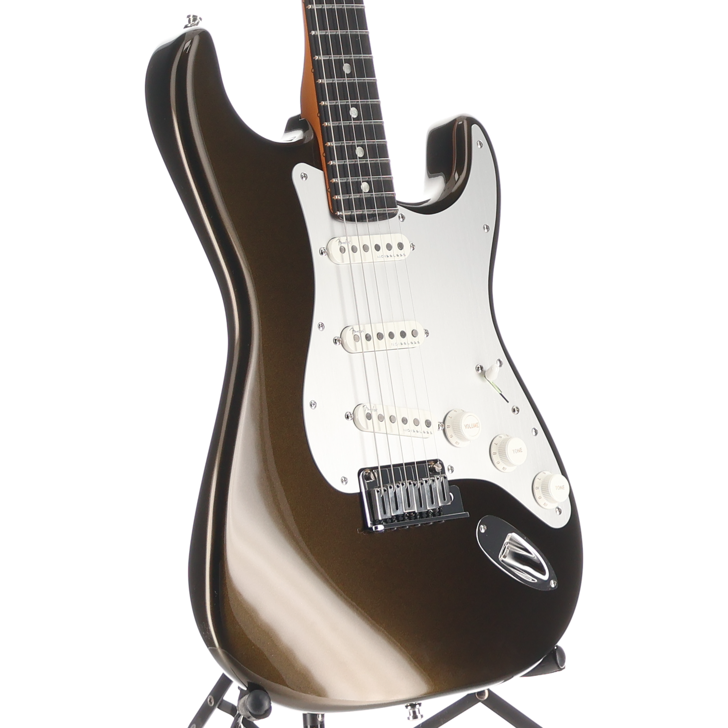 Fender American Ultra II Stratocaster, Ebony Fingerboard, Texas Tea (RC4) (38393)