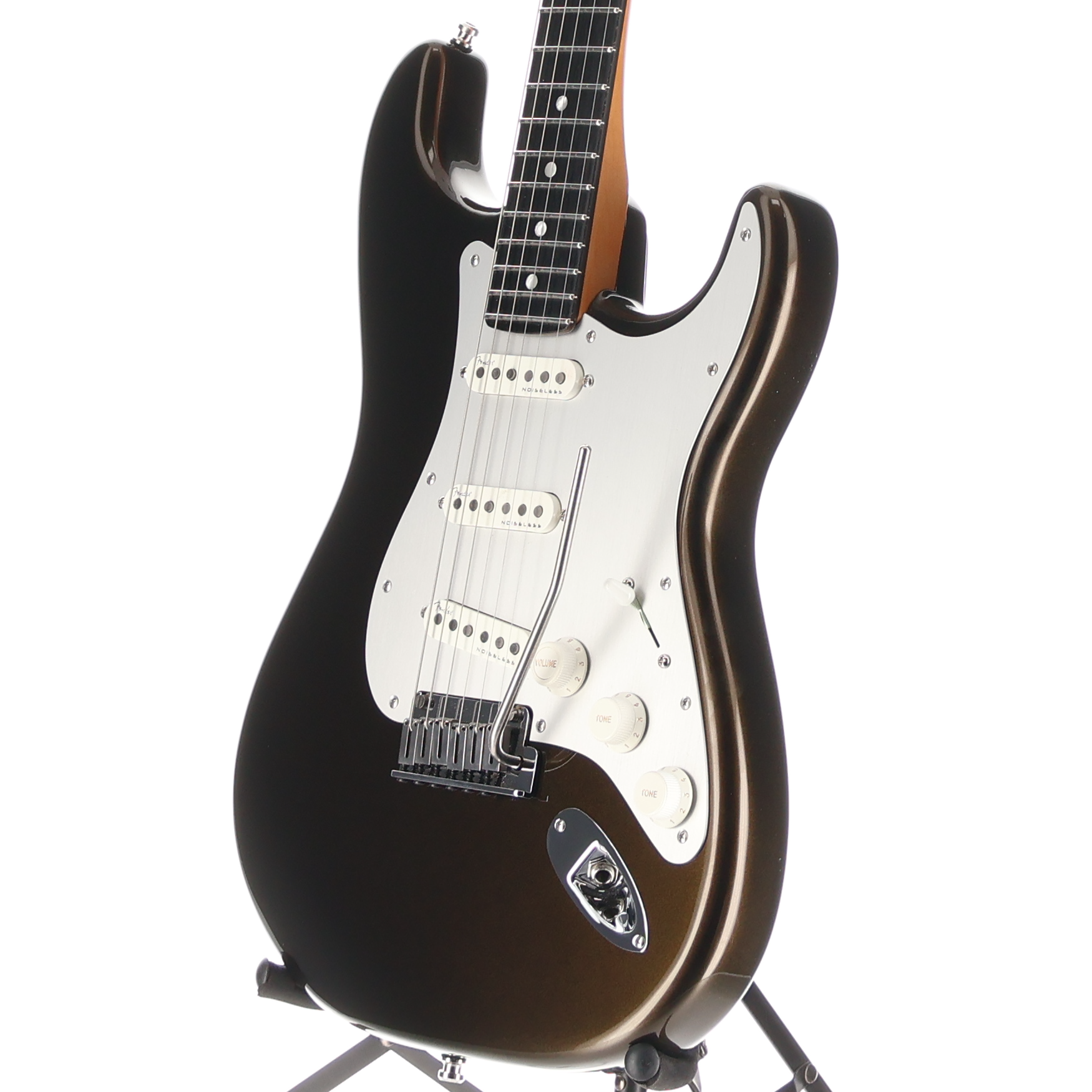 Fender American Ultra II Stratocaster, Ebony Fingerboard, Texas Tea (X11) (21844)