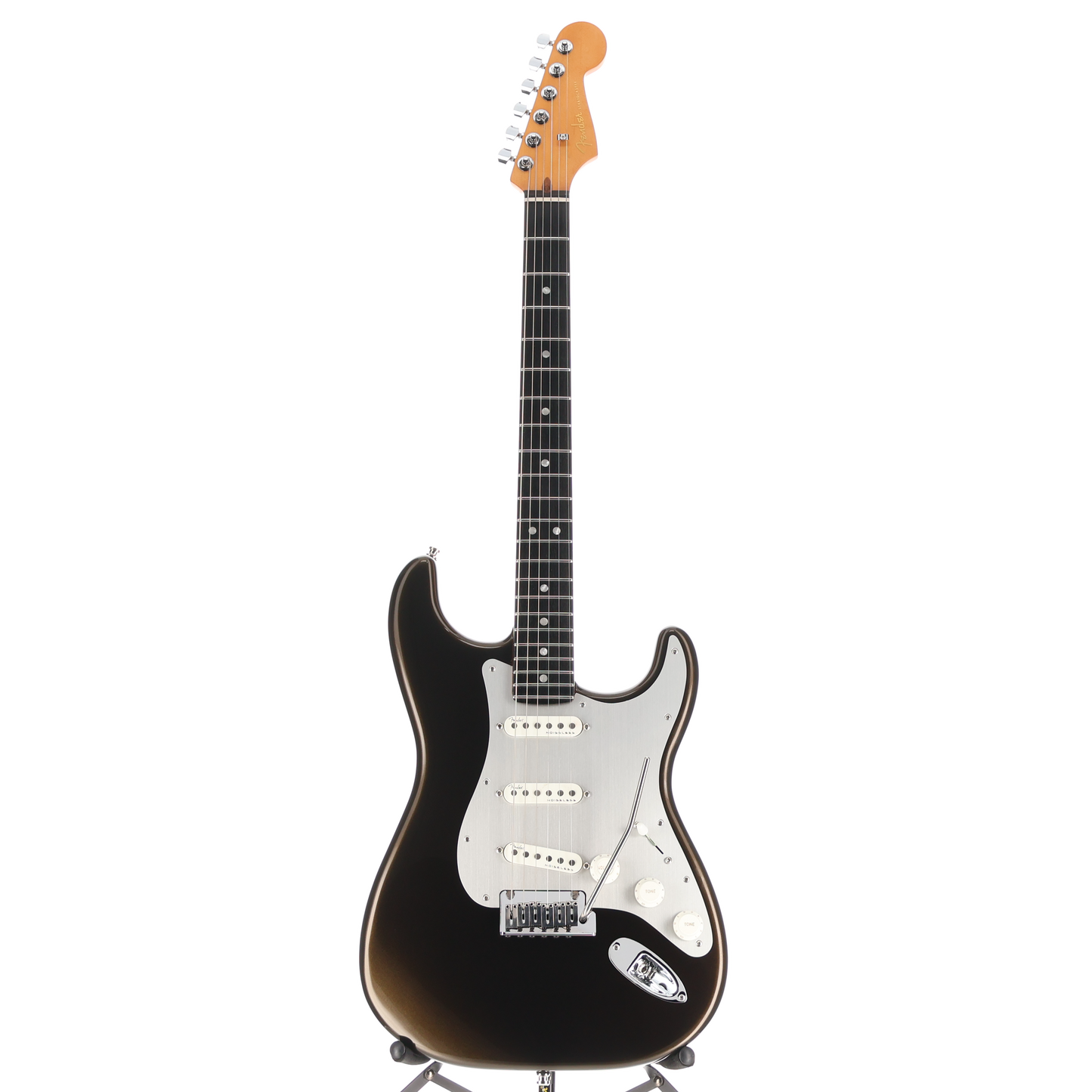 Fender American Ultra II Stratocaster, Ebony Fingerboard, Texas Tea (X11) (21844)