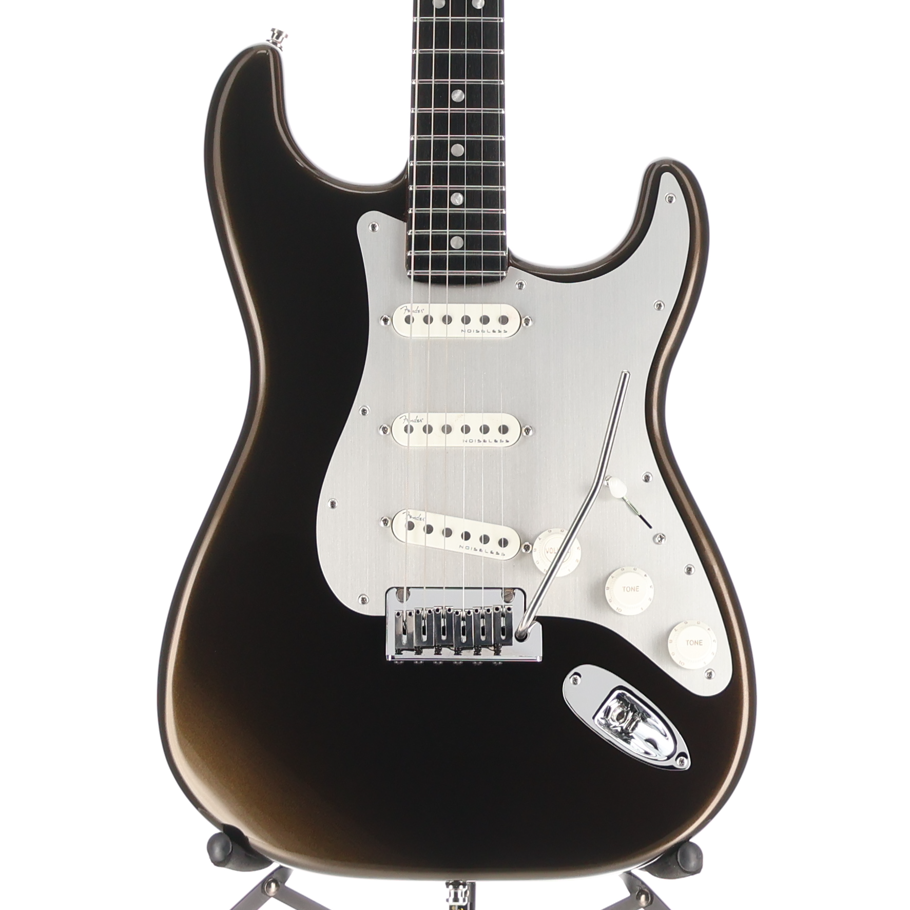 Fender American Ultra II Stratocaster, Ebony Fingerboard, Texas Tea (X11) (21844)