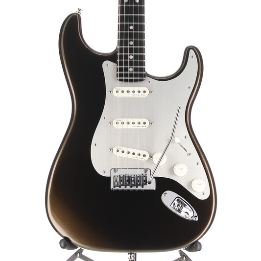 Fender American Ultra II Stratocaster, Ebony Fingerboard, Texas Tea (X11) (21844)