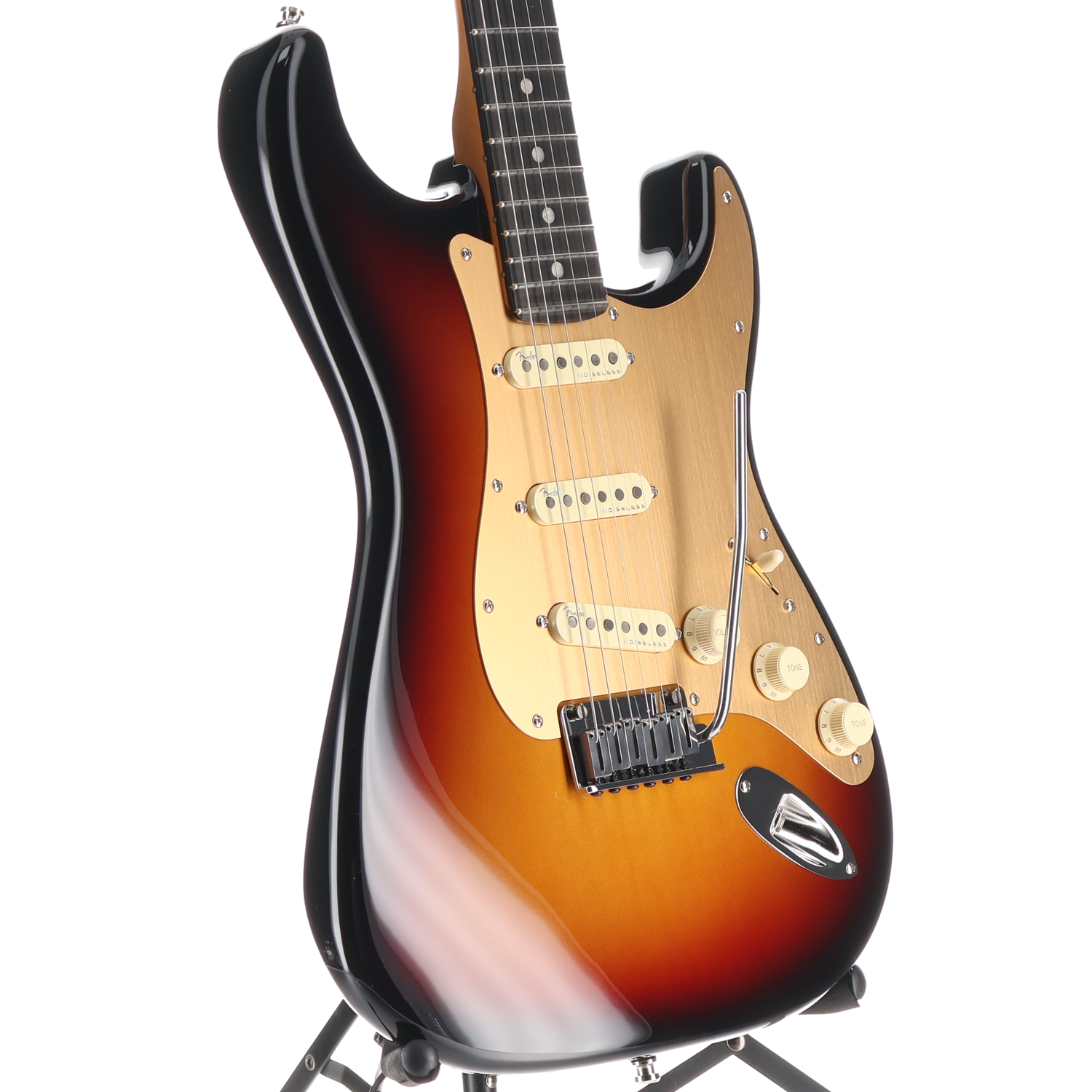 Fender American Ultra II Stratocaster, Ebony Fingerboard, Ultraburst (RC2) (15916)