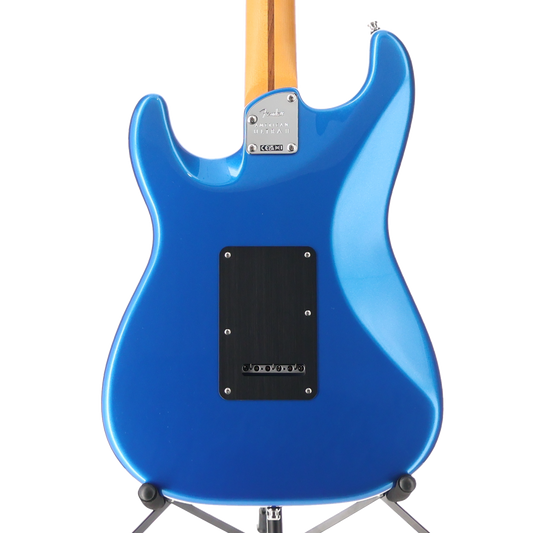 Fender American Ultra II Stratocaster Electric Guitar Ebony Fingerboard Noble Blue (F8) (24062)