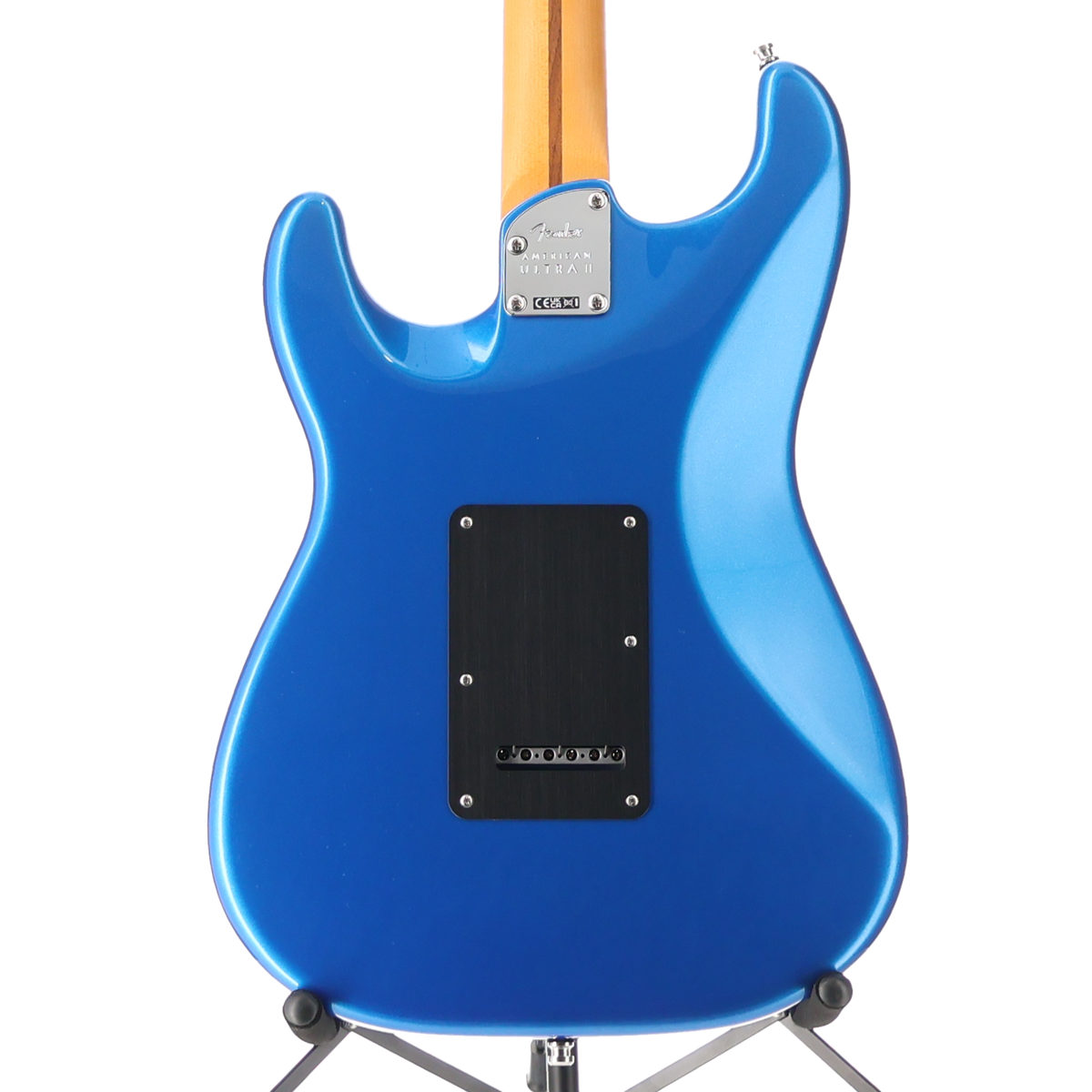 Fender American Ultra II Stratocaster Electric Guitar Ebony Fingerboard Noble Blue (F8) (24062)