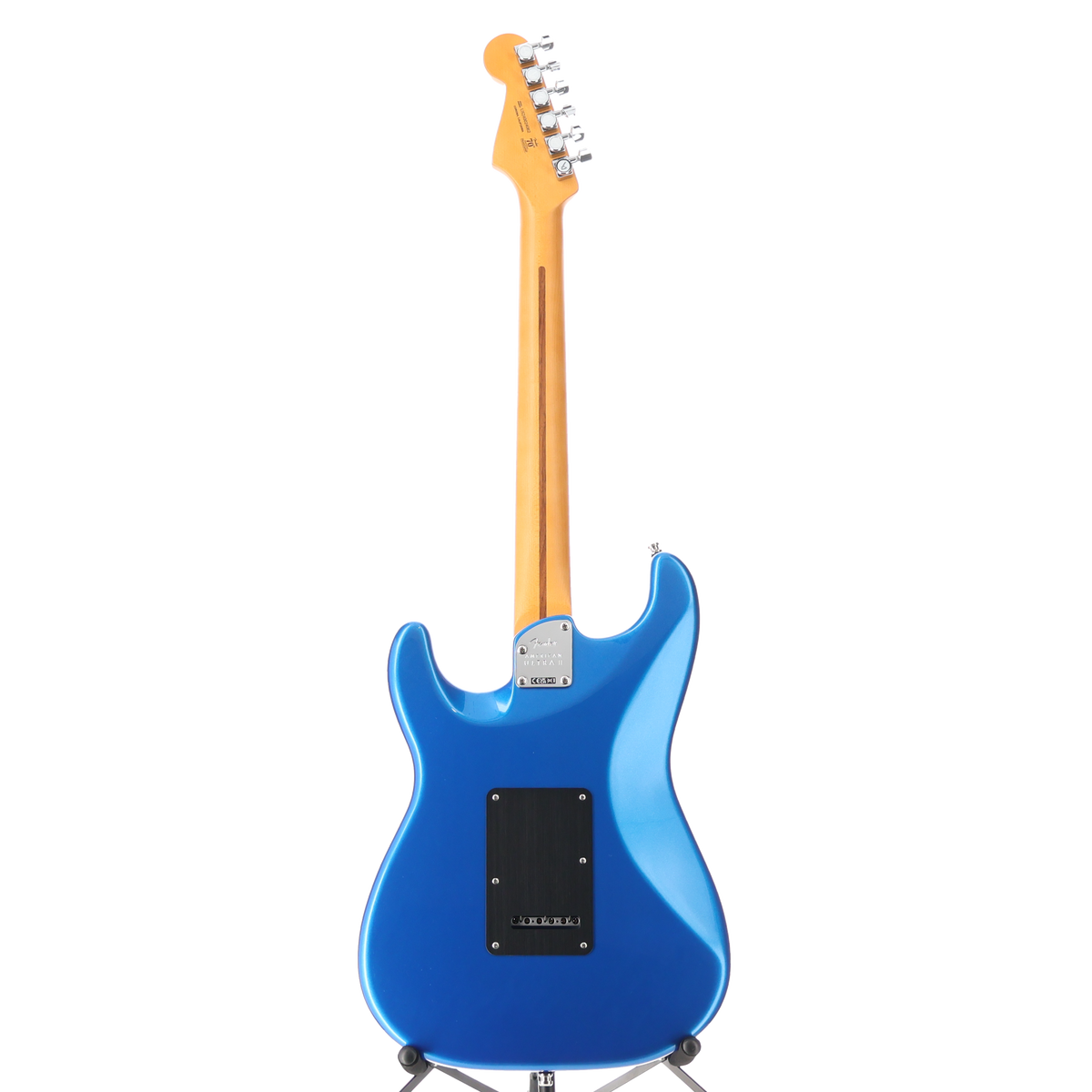 Fender American Ultra II Stratocaster Electric Guitar Ebony Fingerboard Noble Blue (F8) (24062)