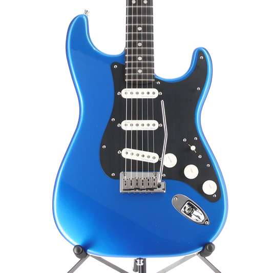 Fender American Ultra II Stratocaster Electric Guitar Ebony Fingerboard Noble Blue (F8) (24062)