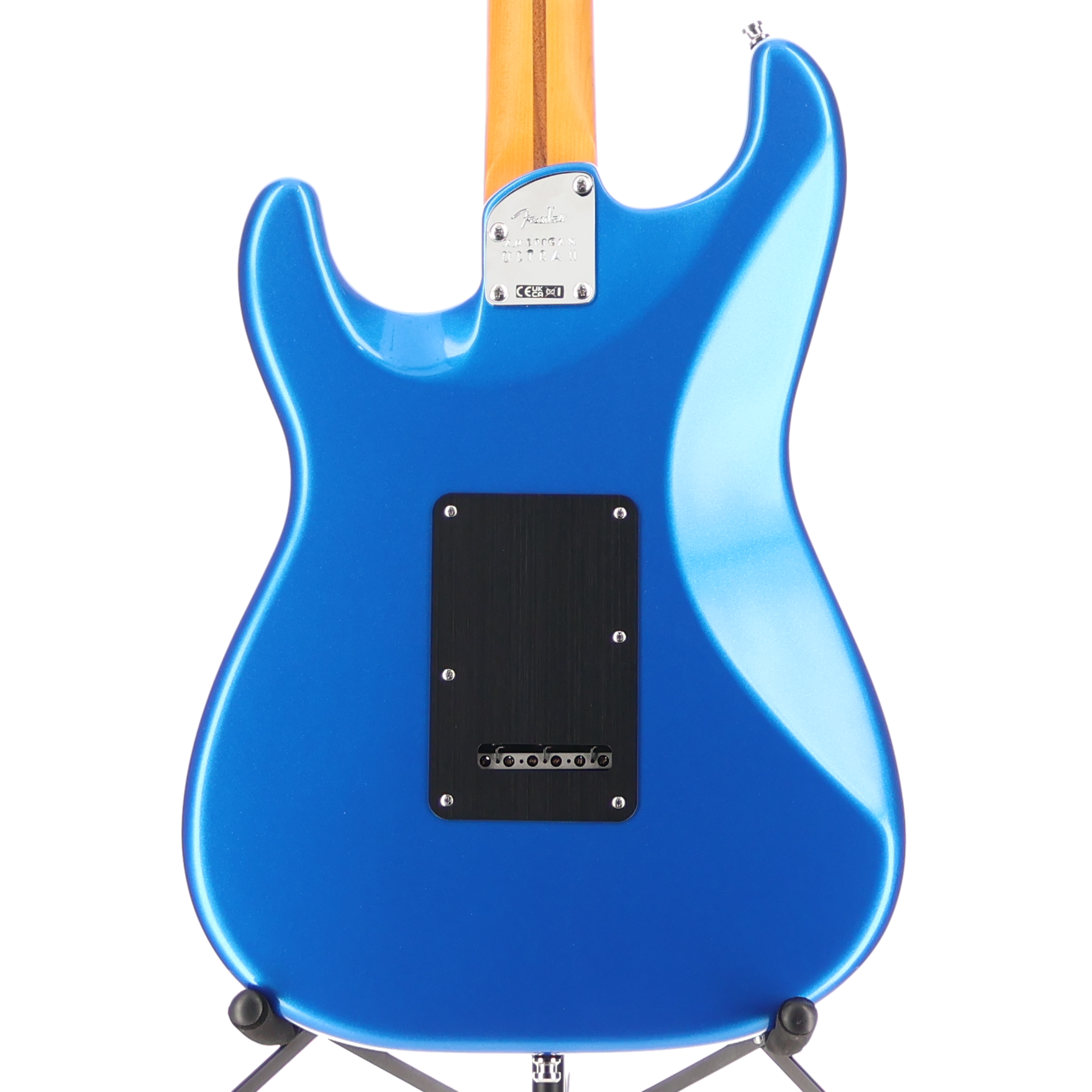 Fender American Ultra II Stratocaster® HSS, Ebony Fingerboard, Noble Blue (B1) (22792)