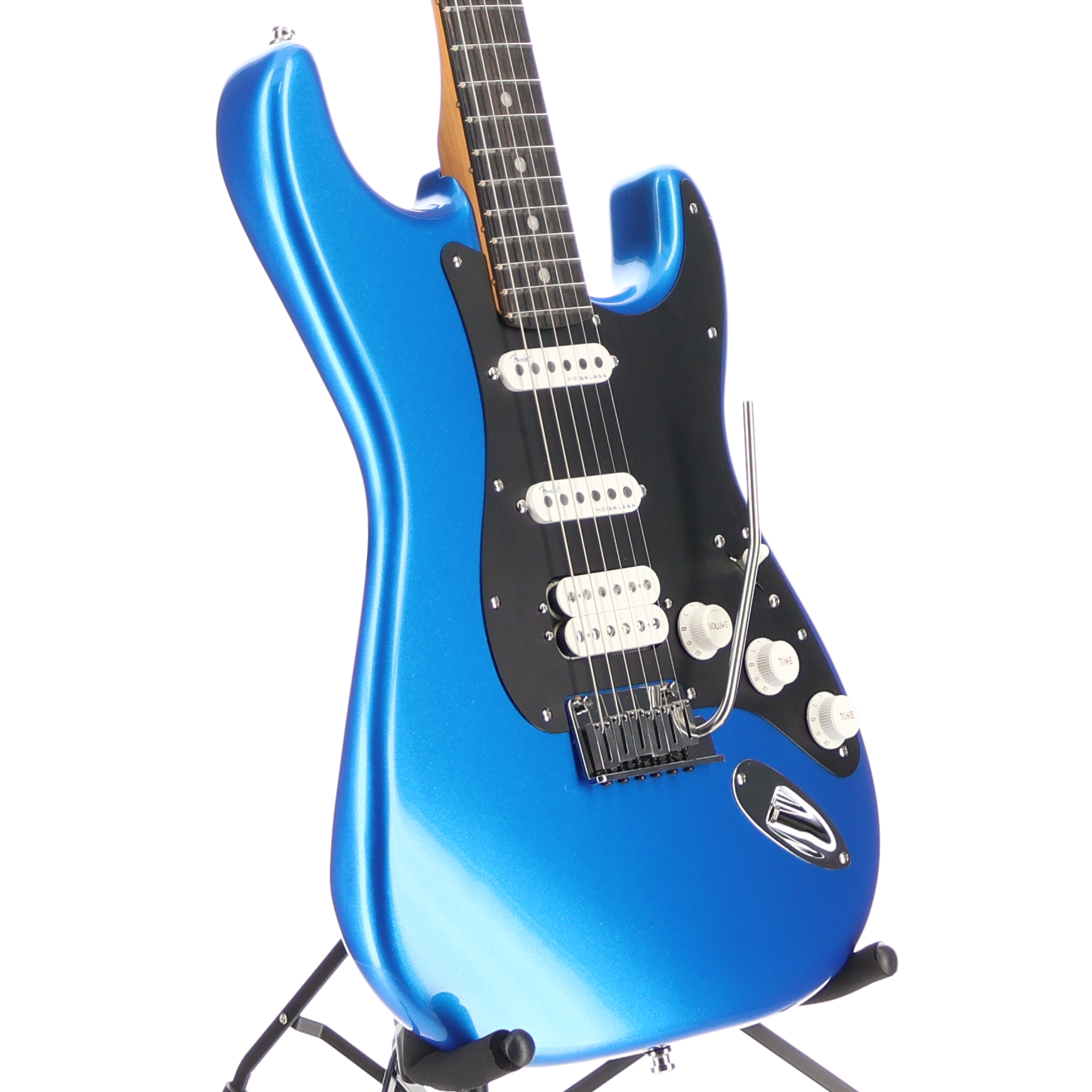 Fender American Ultra II Stratocaster® HSS, Ebony Fingerboard, Noble Blue (B1) (22792)