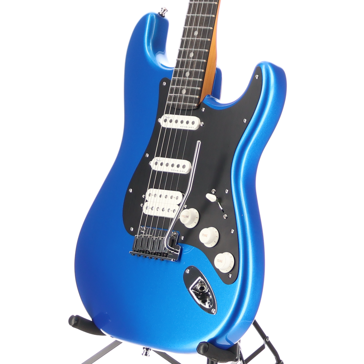 Fender American Ultra II Stratocaster® HSS, Ebony Fingerboard, Noble Blue (B1) (22792)
