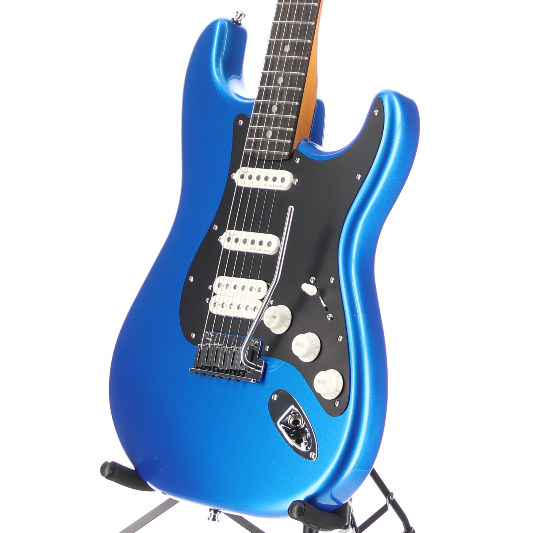 Fender American Ultra II Stratocaster® HSS, Ebony Fingerboard, Noble Blue (B1) (22792)