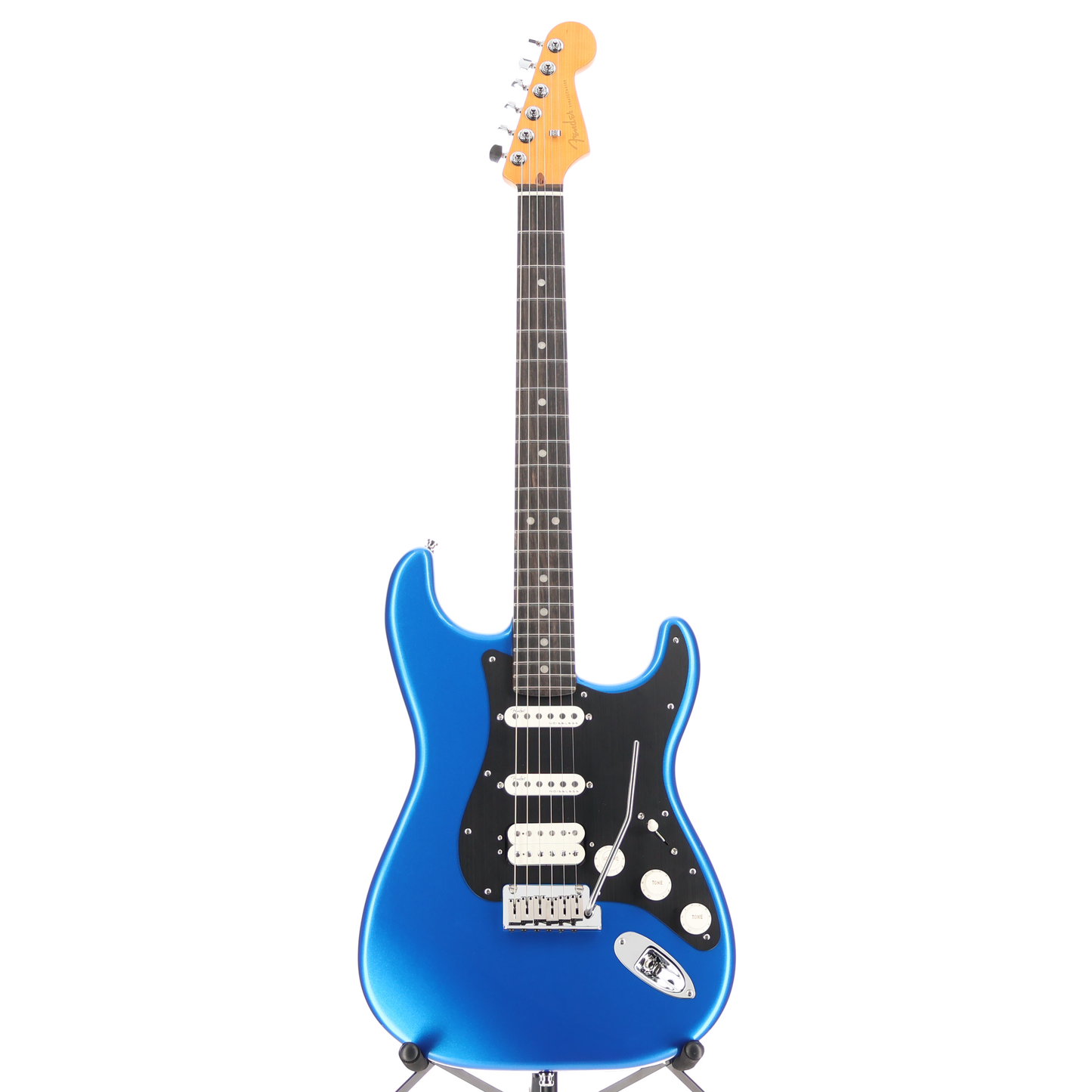 Fender American Ultra II Stratocaster® HSS, Ebony Fingerboard, Noble Blue (B1) (22792)
