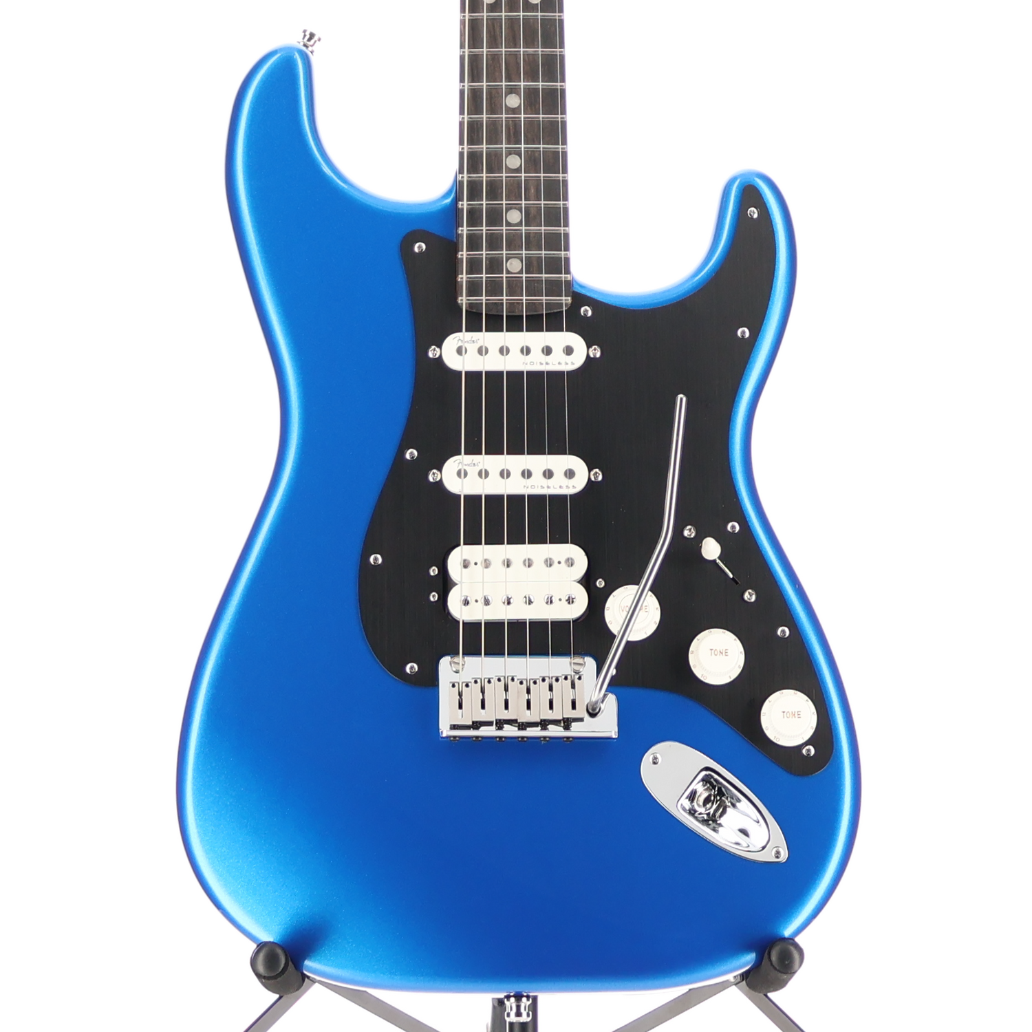 Fender American Ultra II Stratocaster® HSS, Ebony Fingerboard, Noble Blue (B1) (22792)