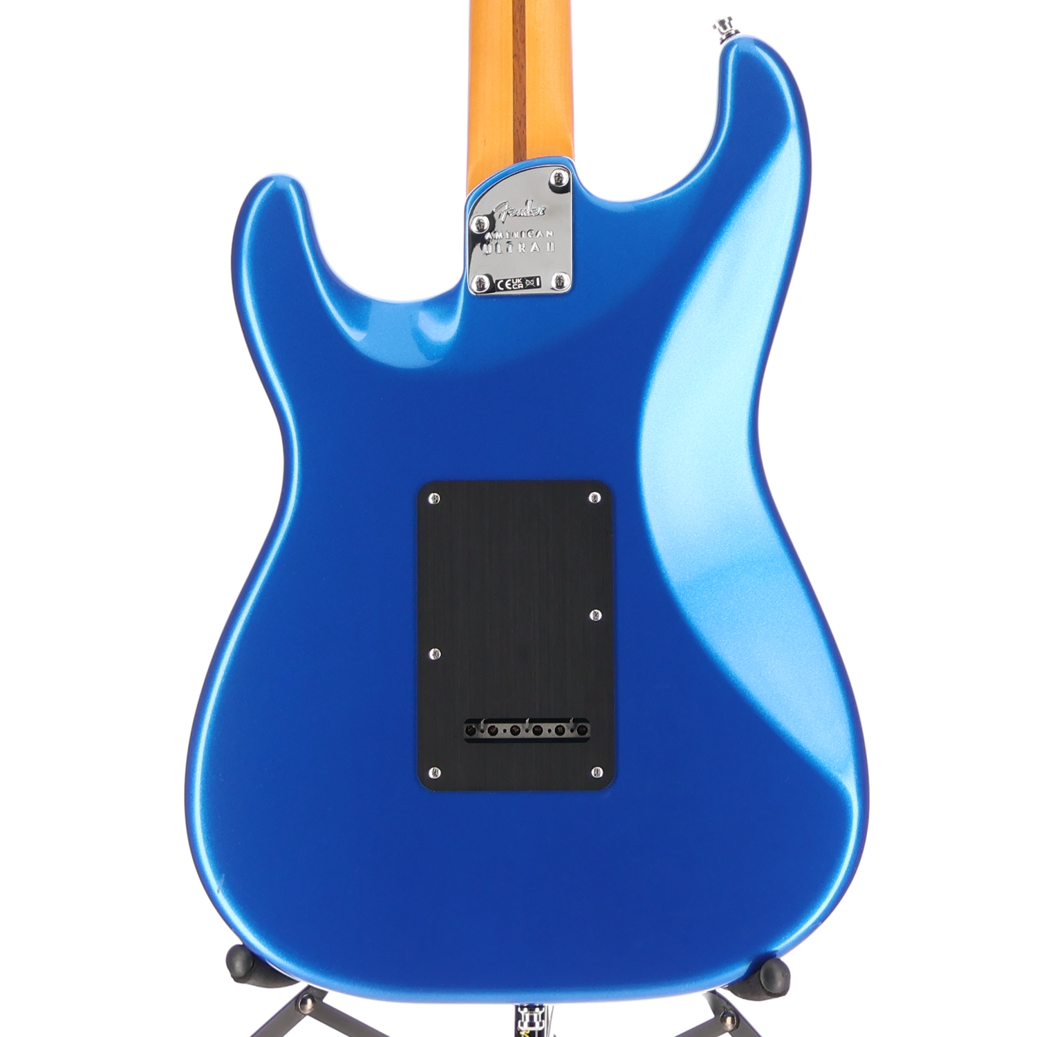 Fender American Ultra II Stratocaster® HSS, Ebony Fingerboard, Noble Blue (RC2) (23831)