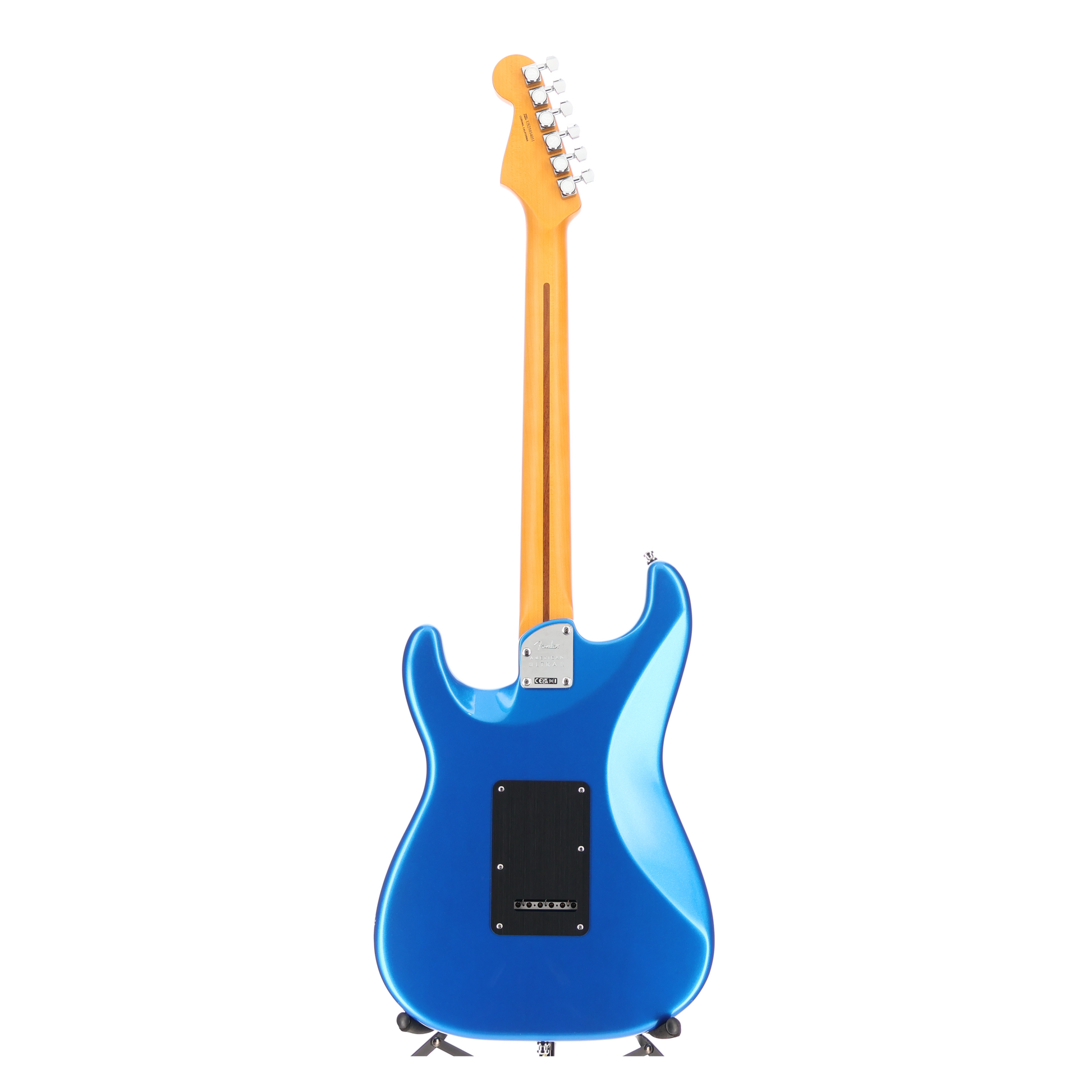 Fender American Ultra II Stratocaster® HSS, Ebony Fingerboard, Noble Blue (RC2) (34051)