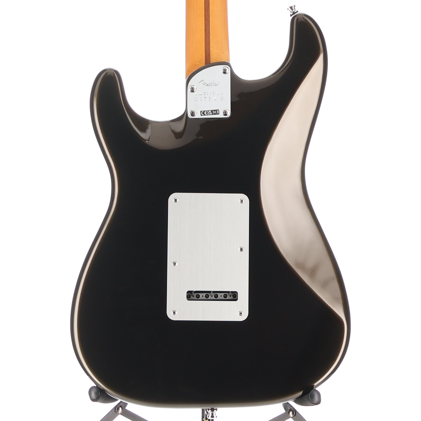 Fender American Ultra II Stratocaster HSS, Ebony Fingerboard, Texas Tea (BB3) (23920)