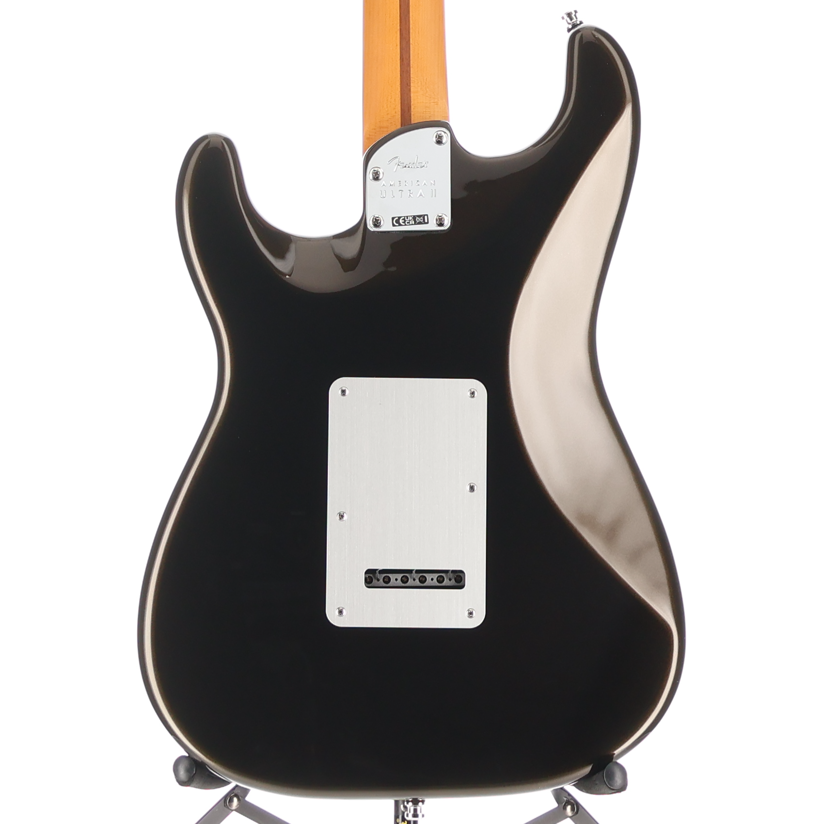 Fender American Ultra II Stratocaster HSS, Ebony Fingerboard, Texas Tea (BB3) (23920)