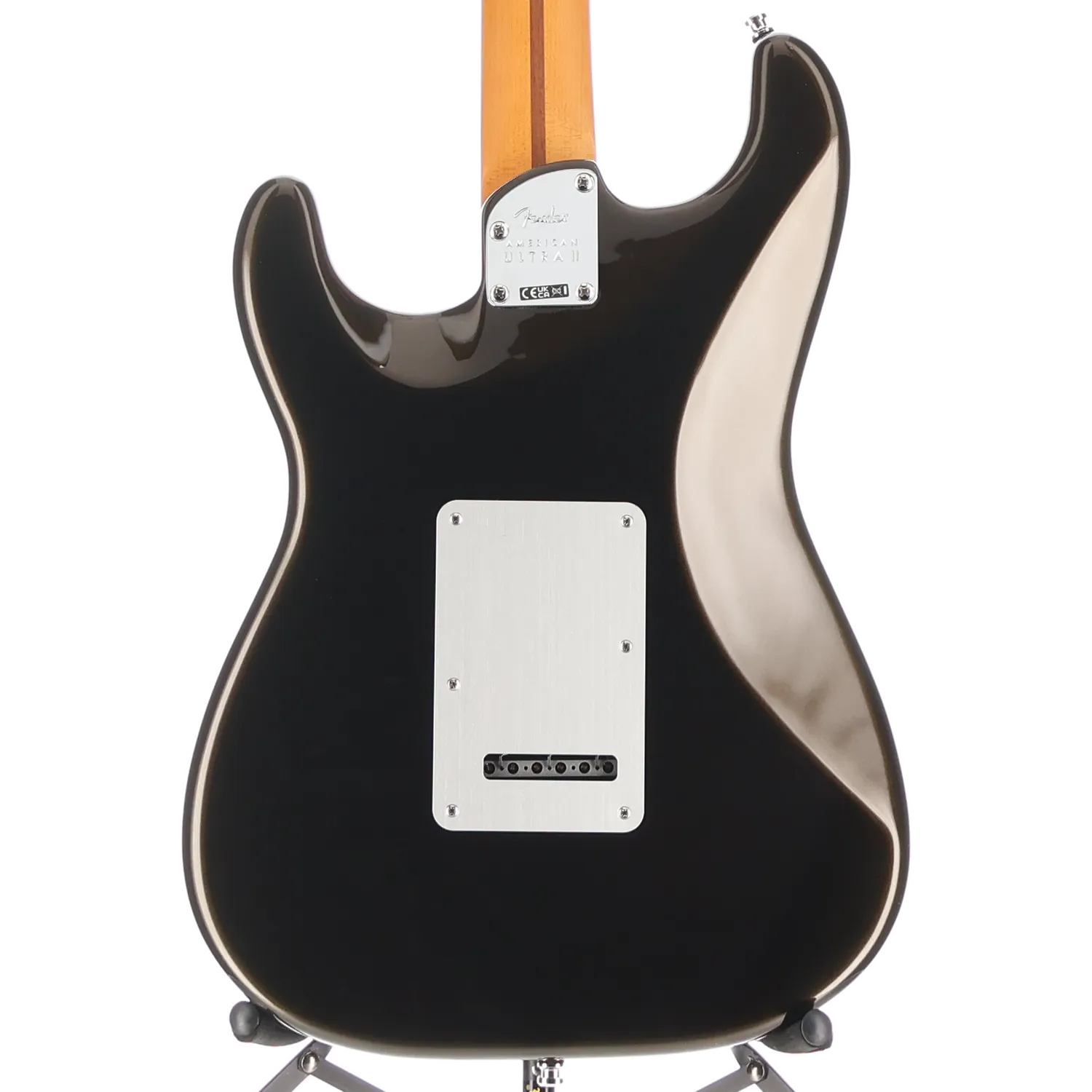 Fender American Ultra II Stratocaster HSS, Ebony Fingerboard, Texas Tea (BB3) (23920)