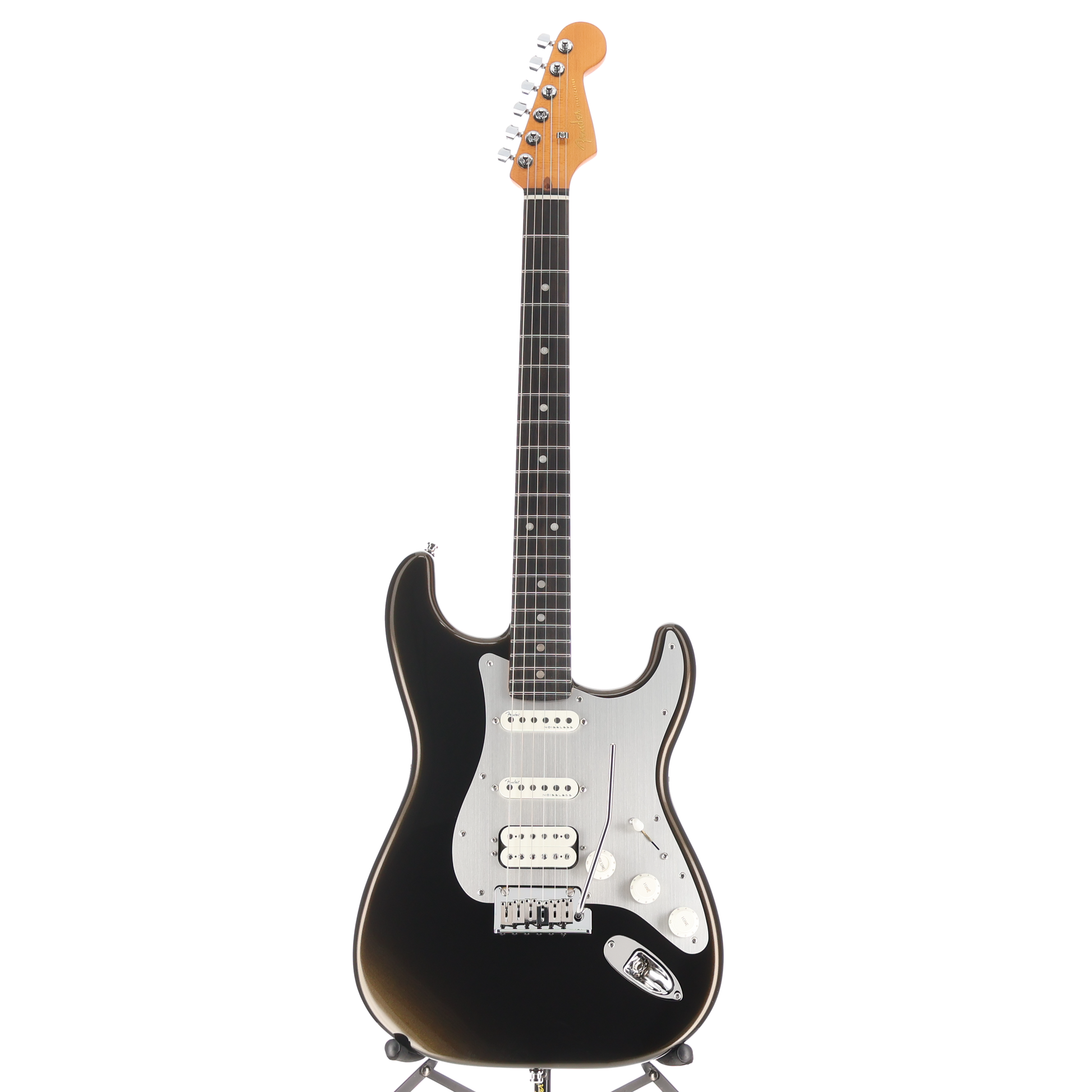Fender American Ultra II Stratocaster HSS, Ebony Fingerboard, Texas Tea (BB3) (23920)
