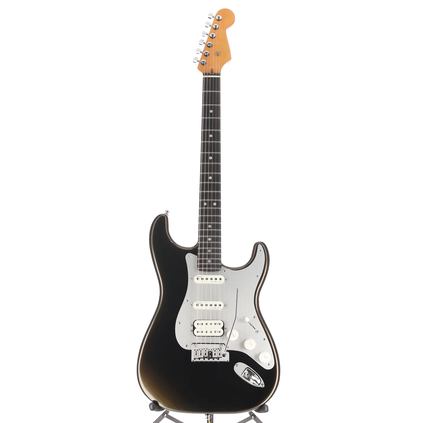 Fender American Ultra II Stratocaster HSS, Ebony Fingerboard, Texas Tea (BB3) (23920)
