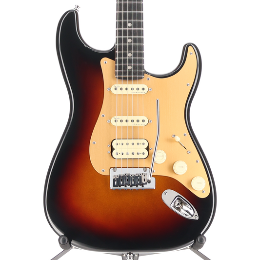 Fender American Ultra II Stratocaster HSS, Ebony Fingerboard, Ultraburst (P2) (05161)