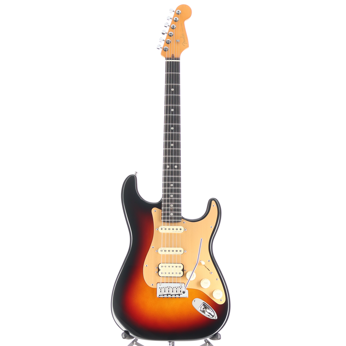 Fender American Ultra II Stratocaster HSS, Ebony Fingerboard, Ultraburst (RC1) (24888)