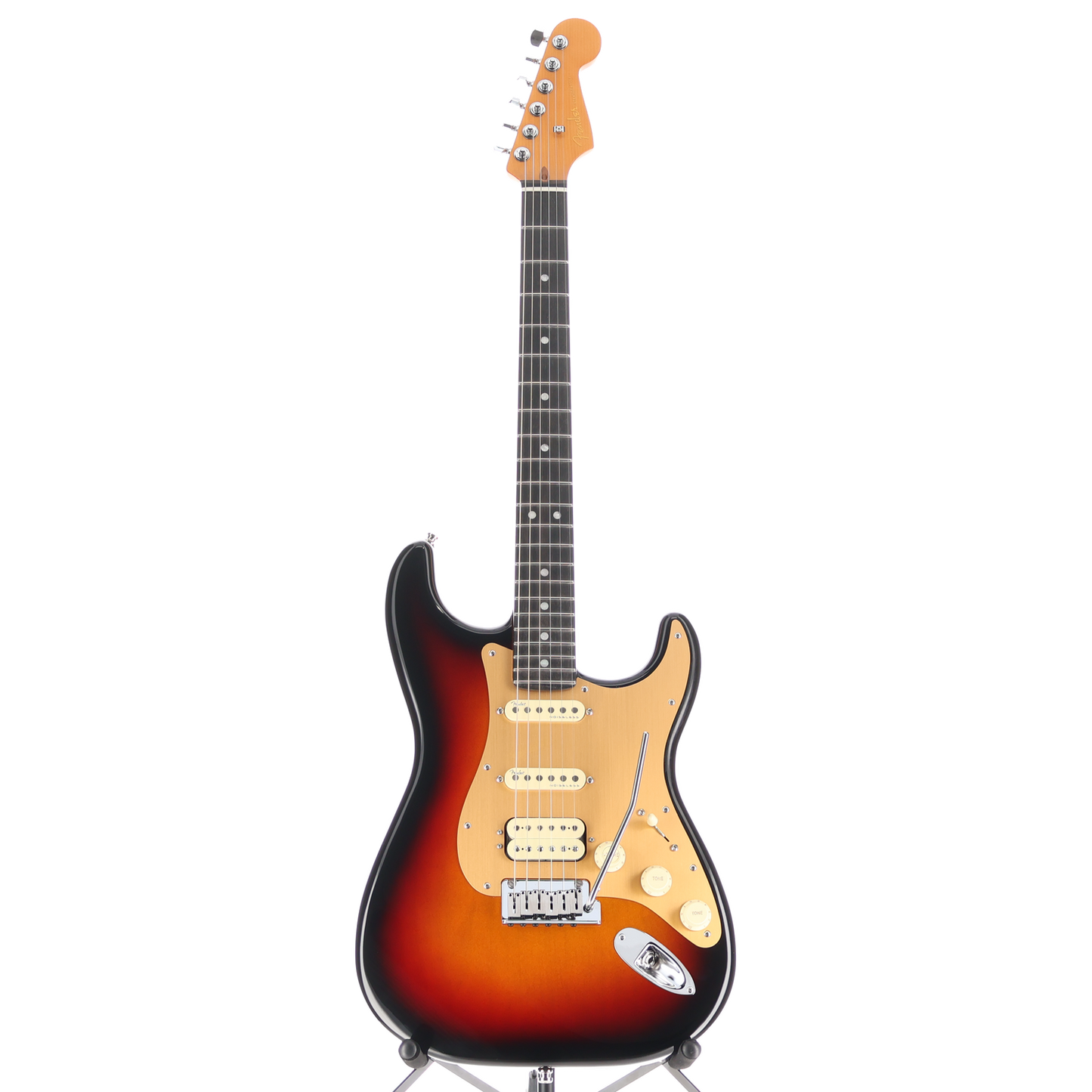 Fender American Ultra II Stratocaster HSS, Ebony Fingerboard, Ultraburst (RC2) (07663)