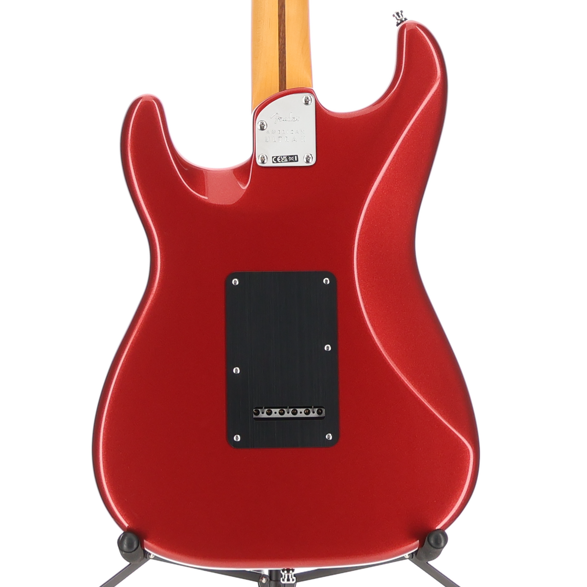 Fender American Ultra II Stratocaster HSS, Maple Fingerboard, Sinister Red (B12) (00653)