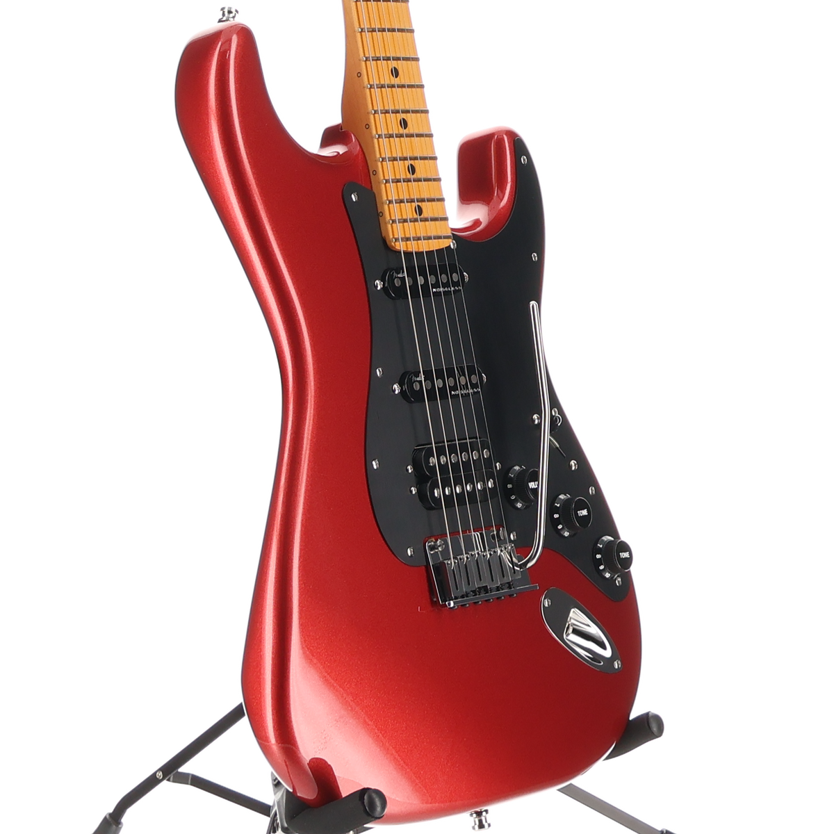Fender American Ultra II Stratocaster HSS, Maple Fingerboard, Sinister Red (B12) (00653)