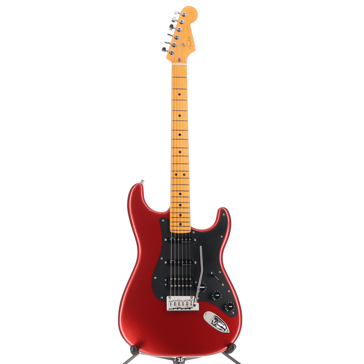 Fender American Ultra II Stratocaster HSS, Maple Fingerboard, Sinister Red (B12) (00653)