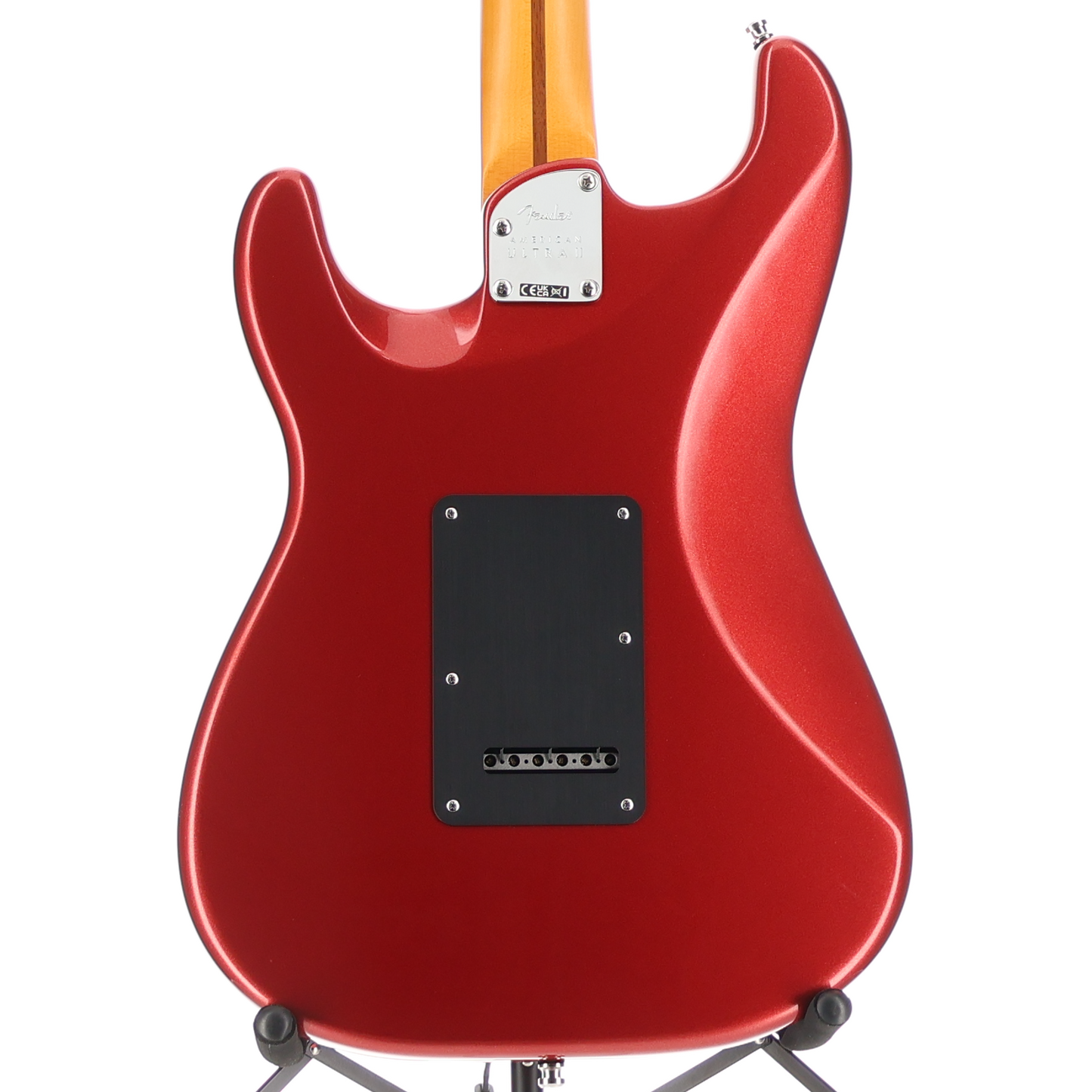 Fender American Ultra II Stratocaster HSS, Maple Fingerboard, Sinister Red (D3) (08252)