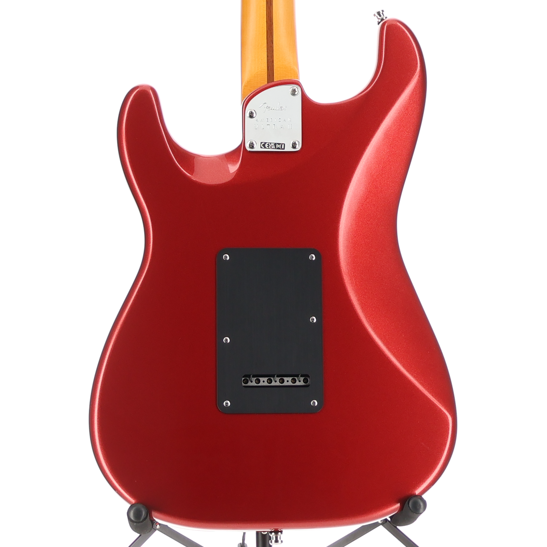 Fender American Ultra II Stratocaster HSS, Maple Fingerboard, Sinister Red (D3) (08252)