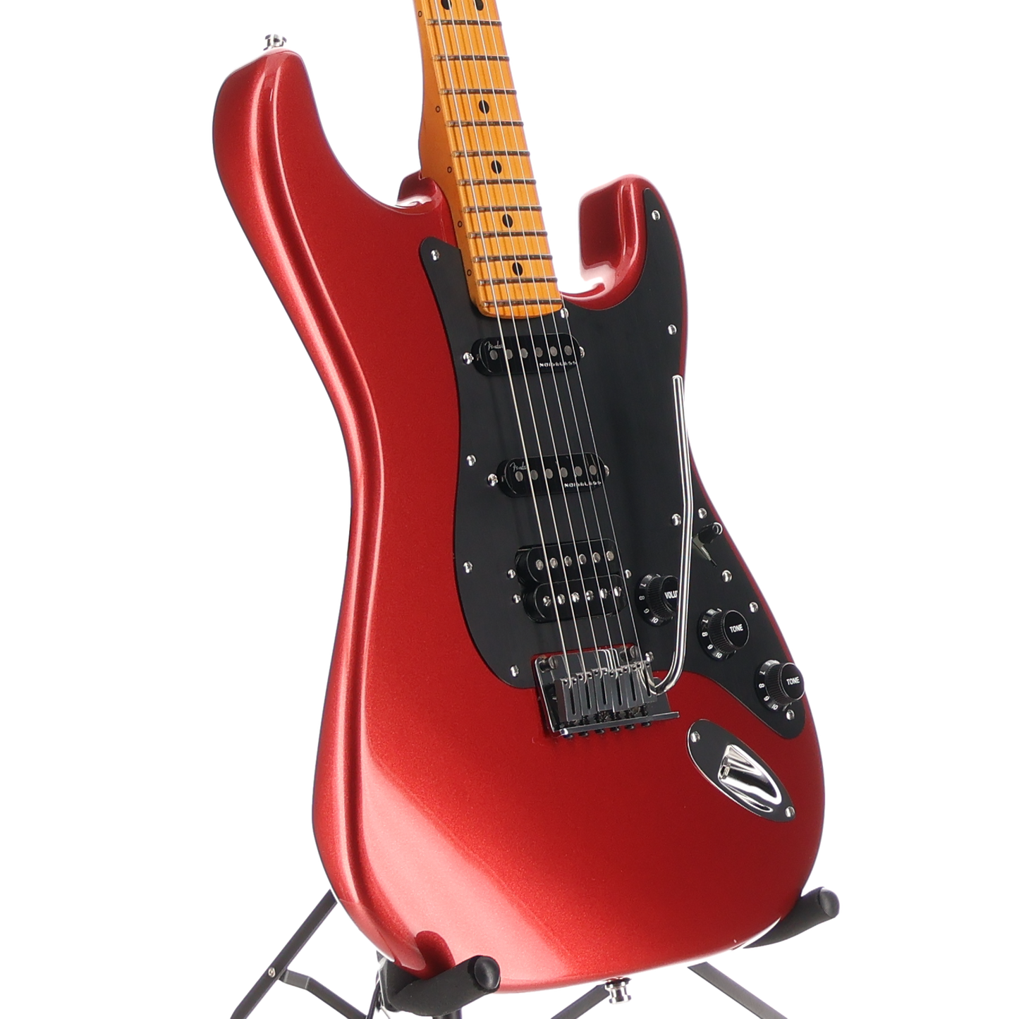 Fender American Ultra II Stratocaster HSS, Maple Fingerboard, Sinister Red (D3) (08252)