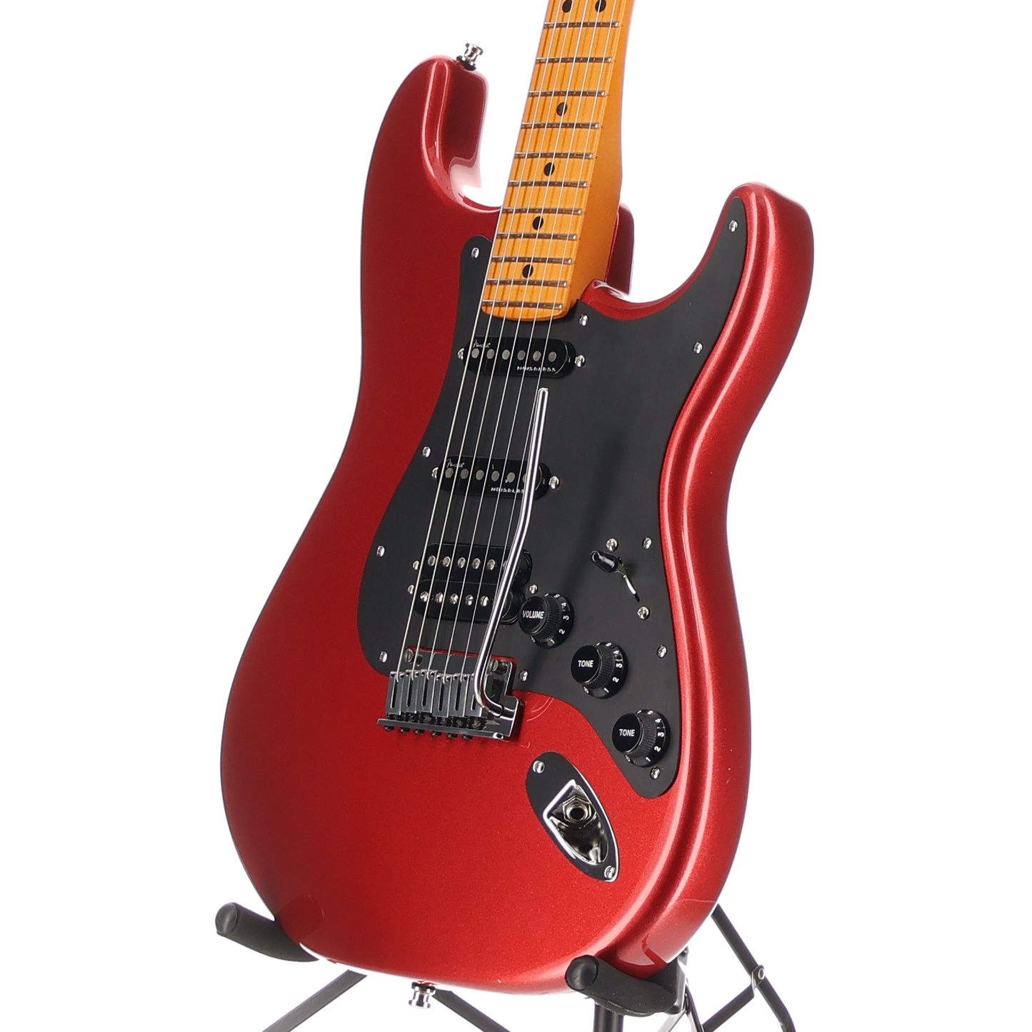 Fender American Ultra II Stratocaster HSS, Maple Fingerboard, Sinister Red (D3) (08252)